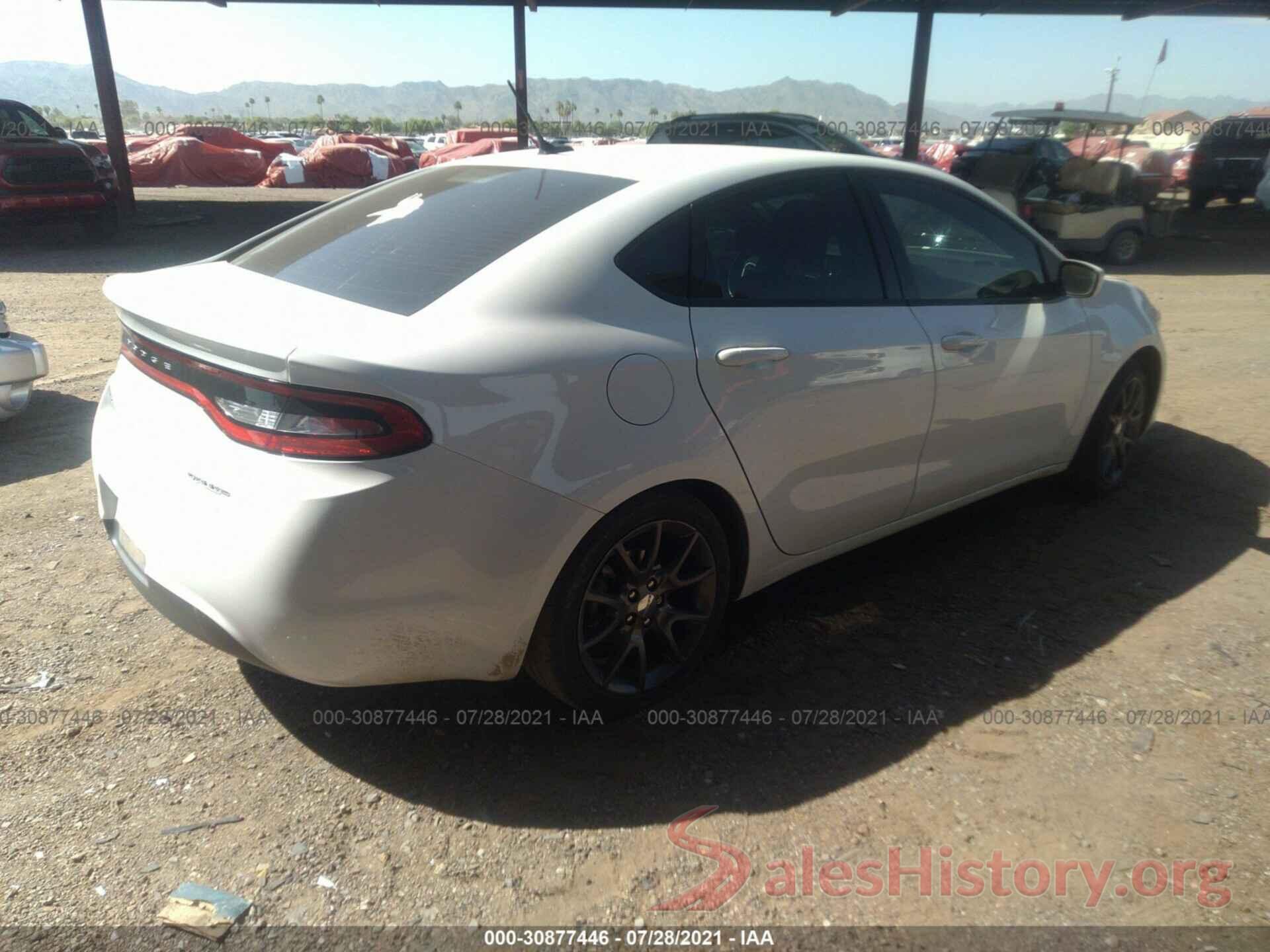 1C3CDFFA7GD797018 2016 DODGE DART