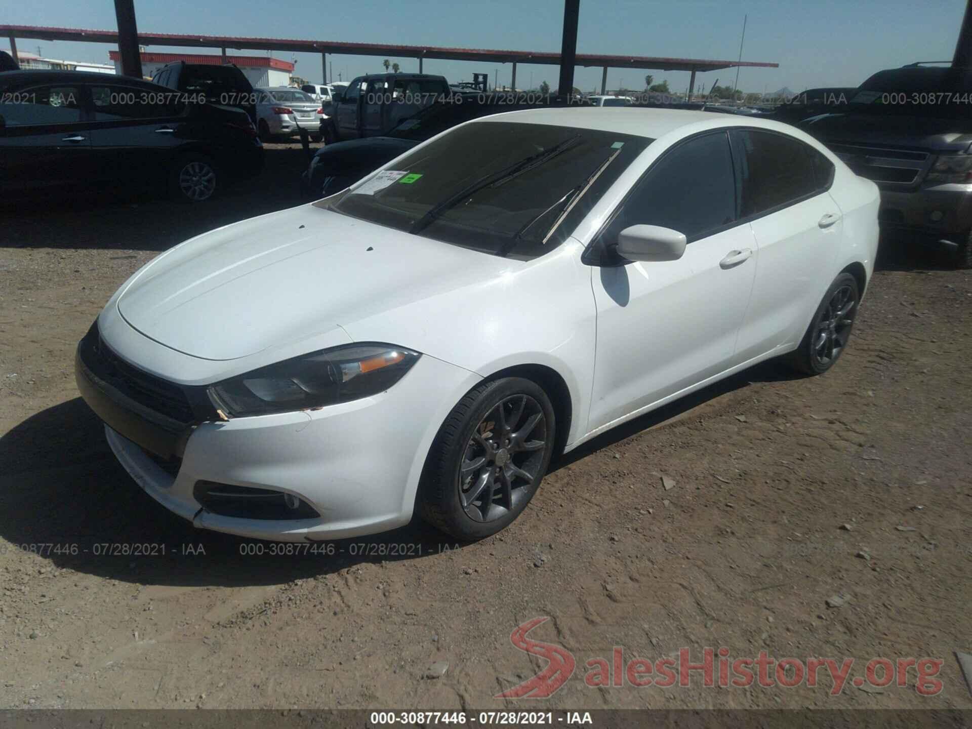 1C3CDFFA7GD797018 2016 DODGE DART