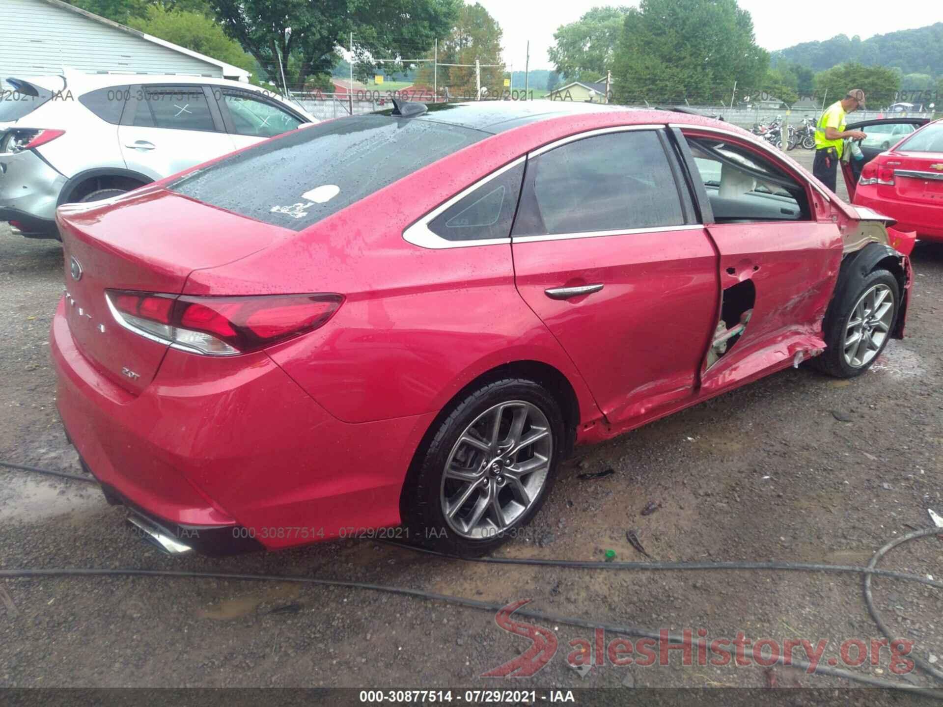 5NPE34AB0JH701260 2018 HYUNDAI SONATA