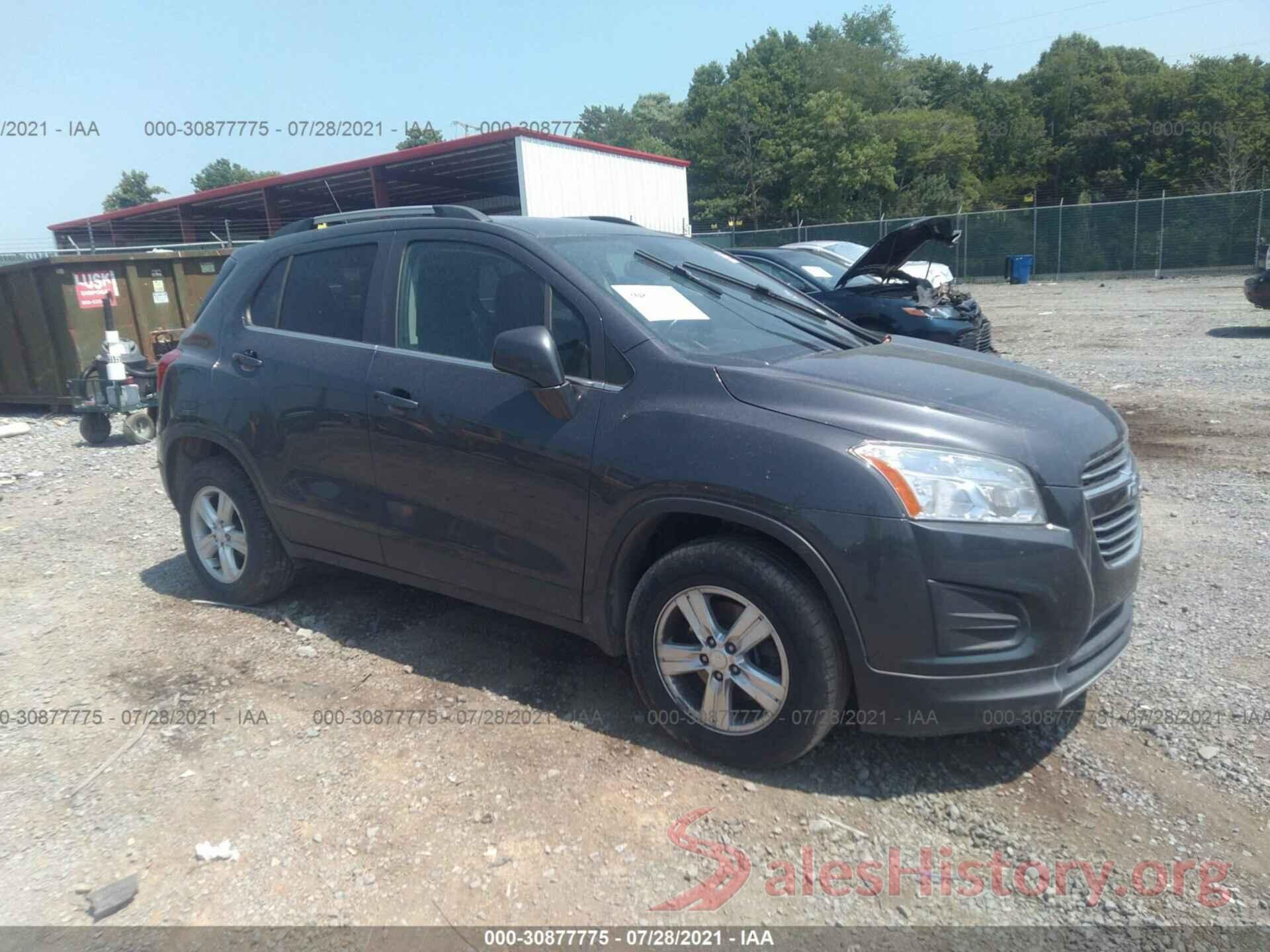 3GNCJPSB6GL257878 2016 CHEVROLET TRAX