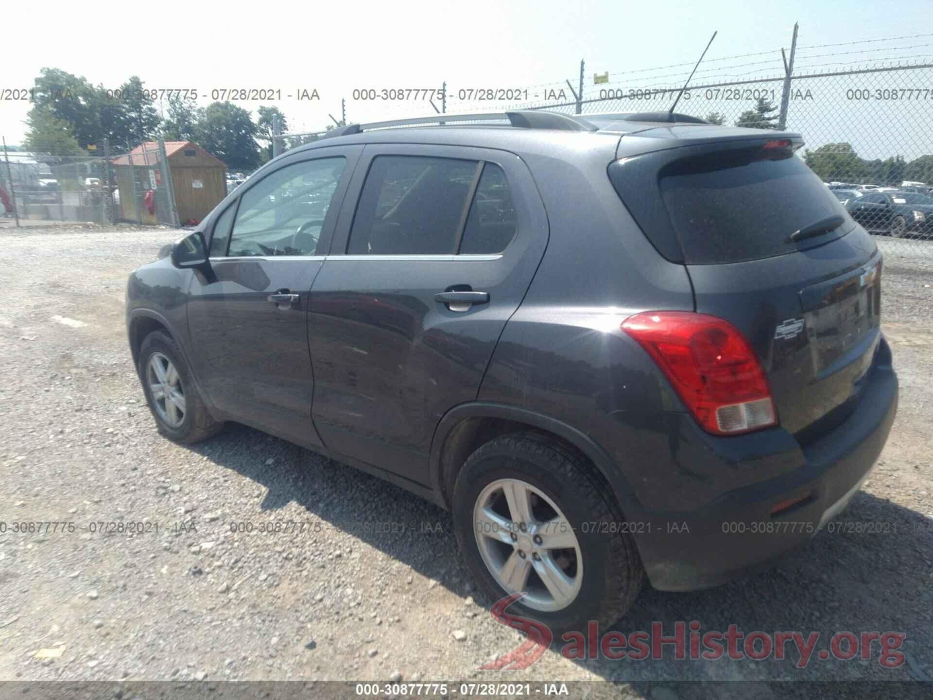 3GNCJPSB6GL257878 2016 CHEVROLET TRAX