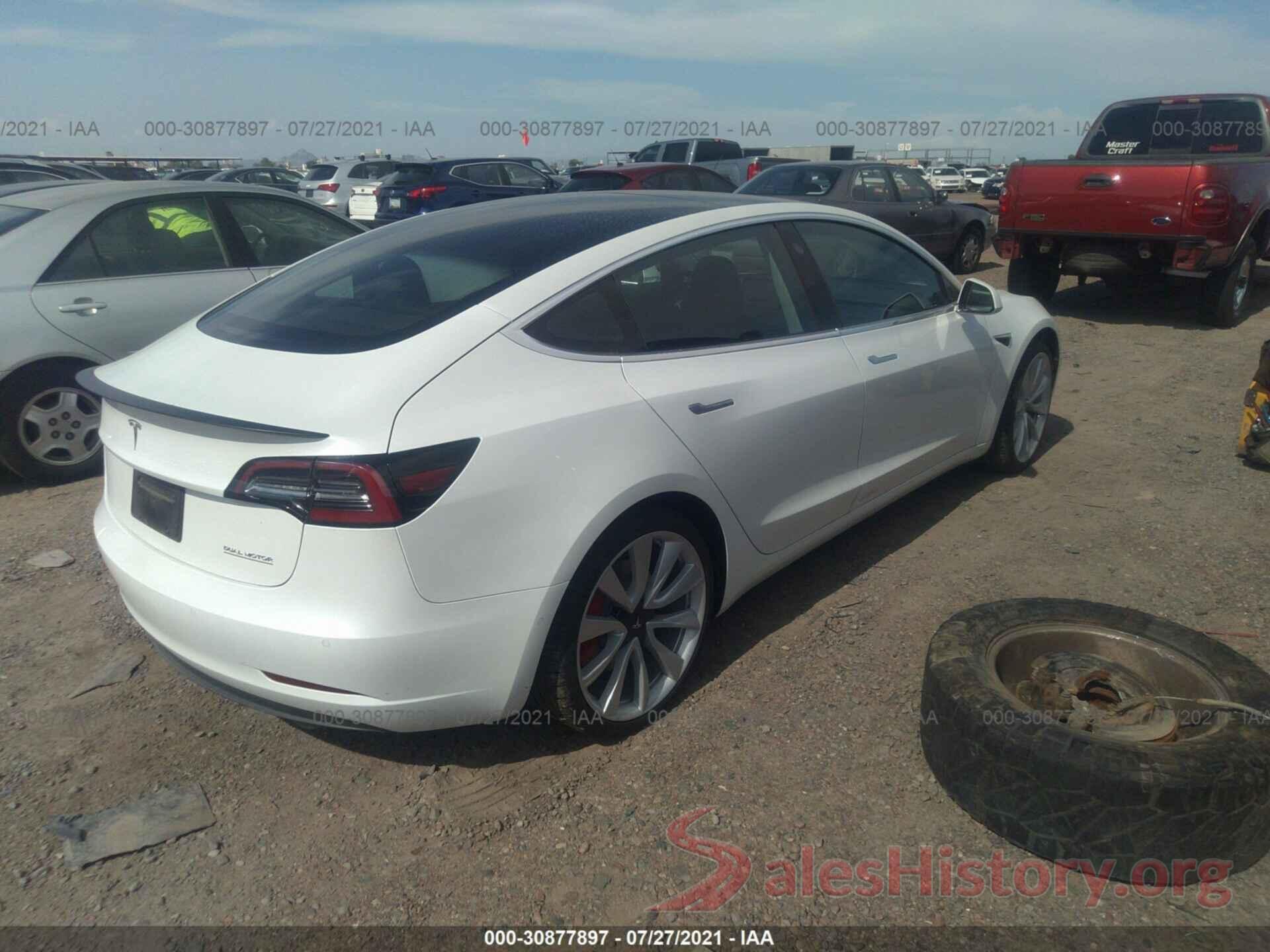 5YJ3E1EB4KF514226 2019 TESLA MODEL 3