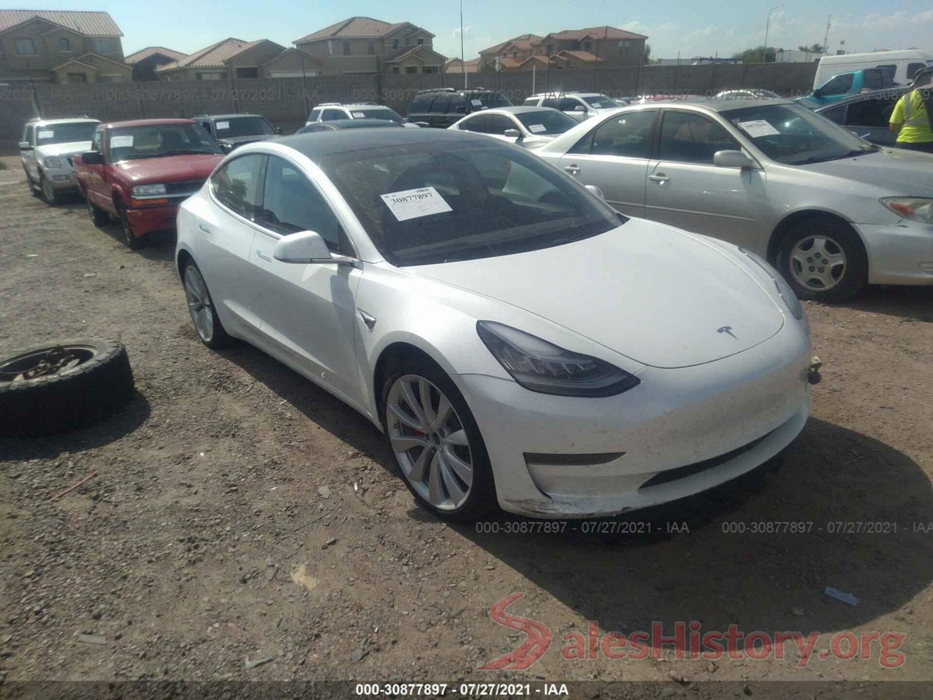 5YJ3E1EB4KF514226 2019 TESLA MODEL 3