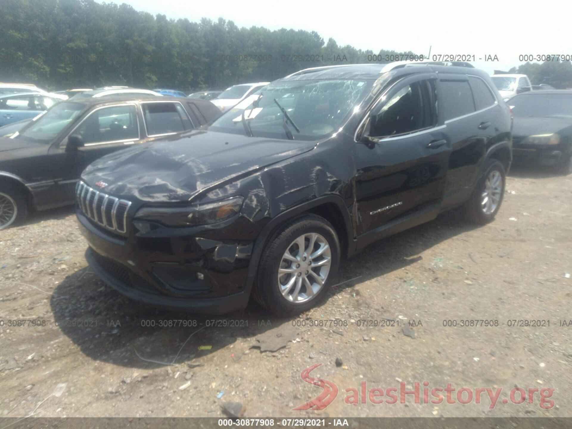 1C4PJLCB2KD187280 2019 JEEP CHEROKEE