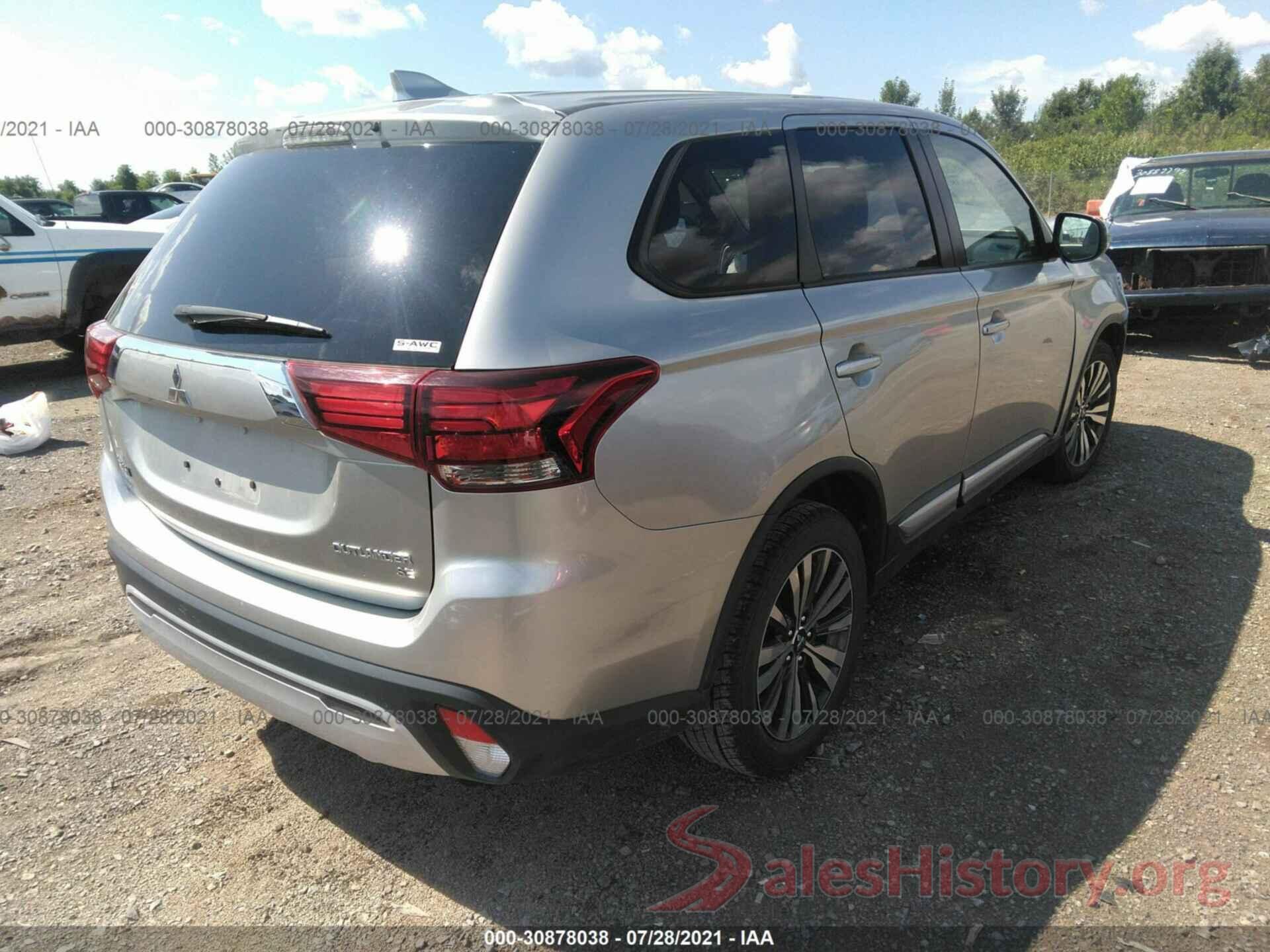 JA4AZ3A36KZ045294 2019 MITSUBISHI OUTLANDER