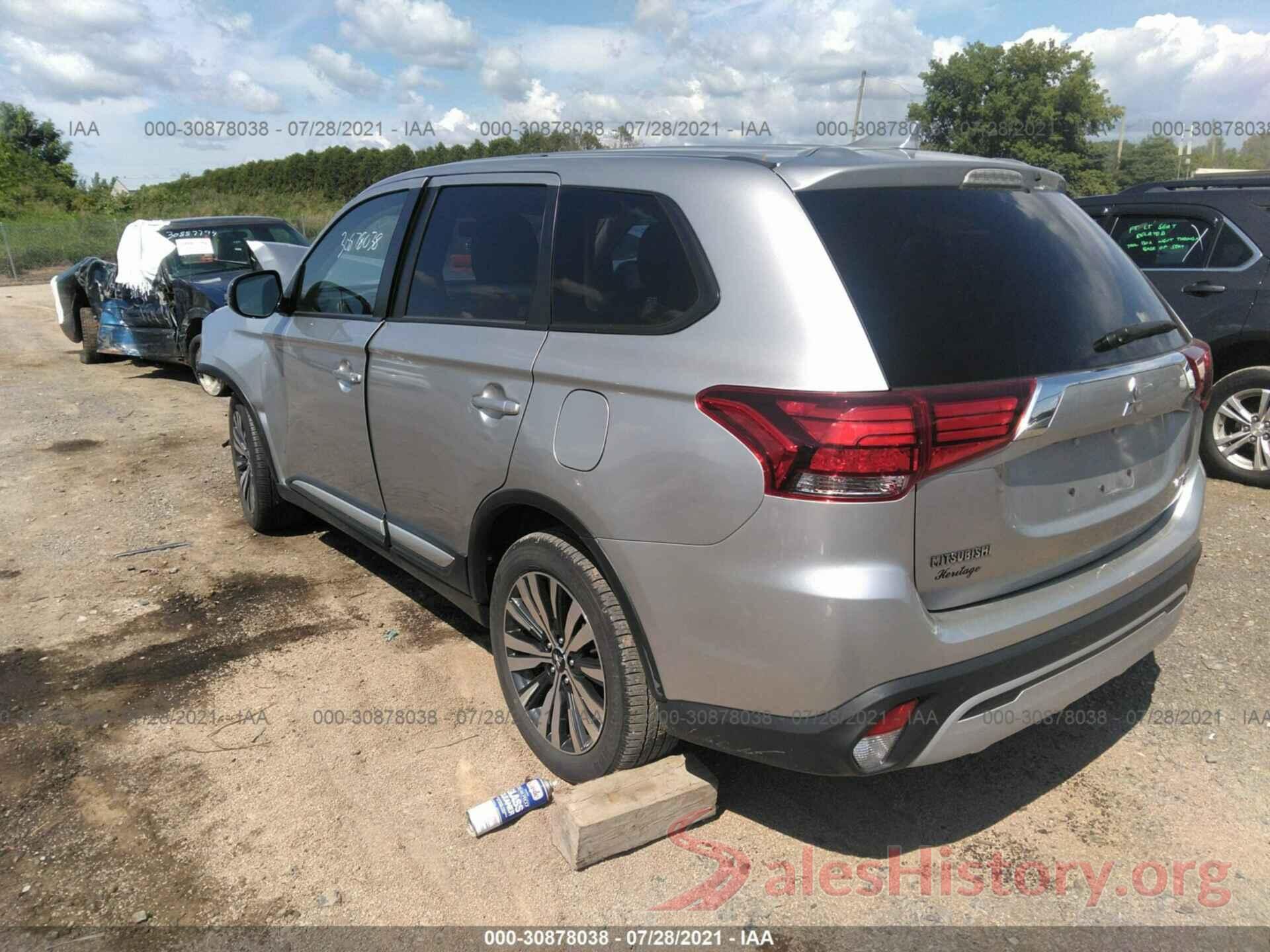 JA4AZ3A36KZ045294 2019 MITSUBISHI OUTLANDER