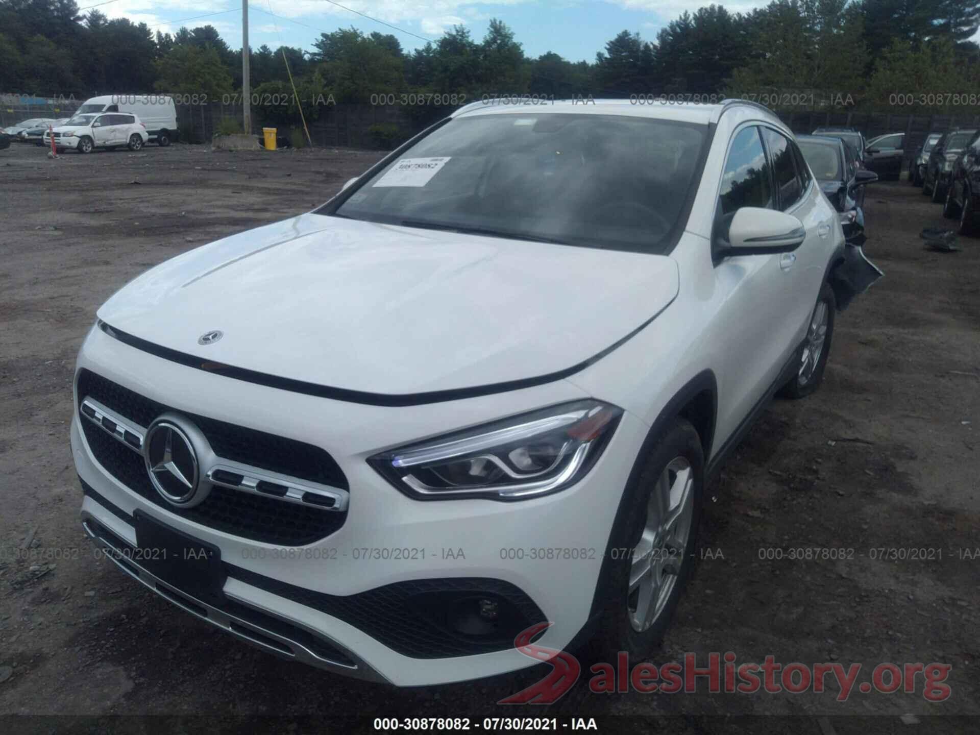 W1N4N4HB6MJ275168 2021 MERCEDES-BENZ GLA