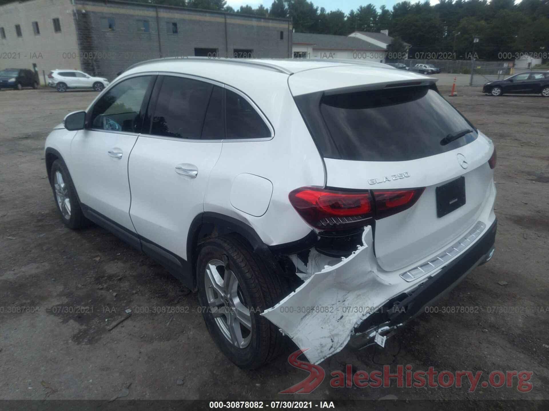 W1N4N4HB6MJ275168 2021 MERCEDES-BENZ GLA