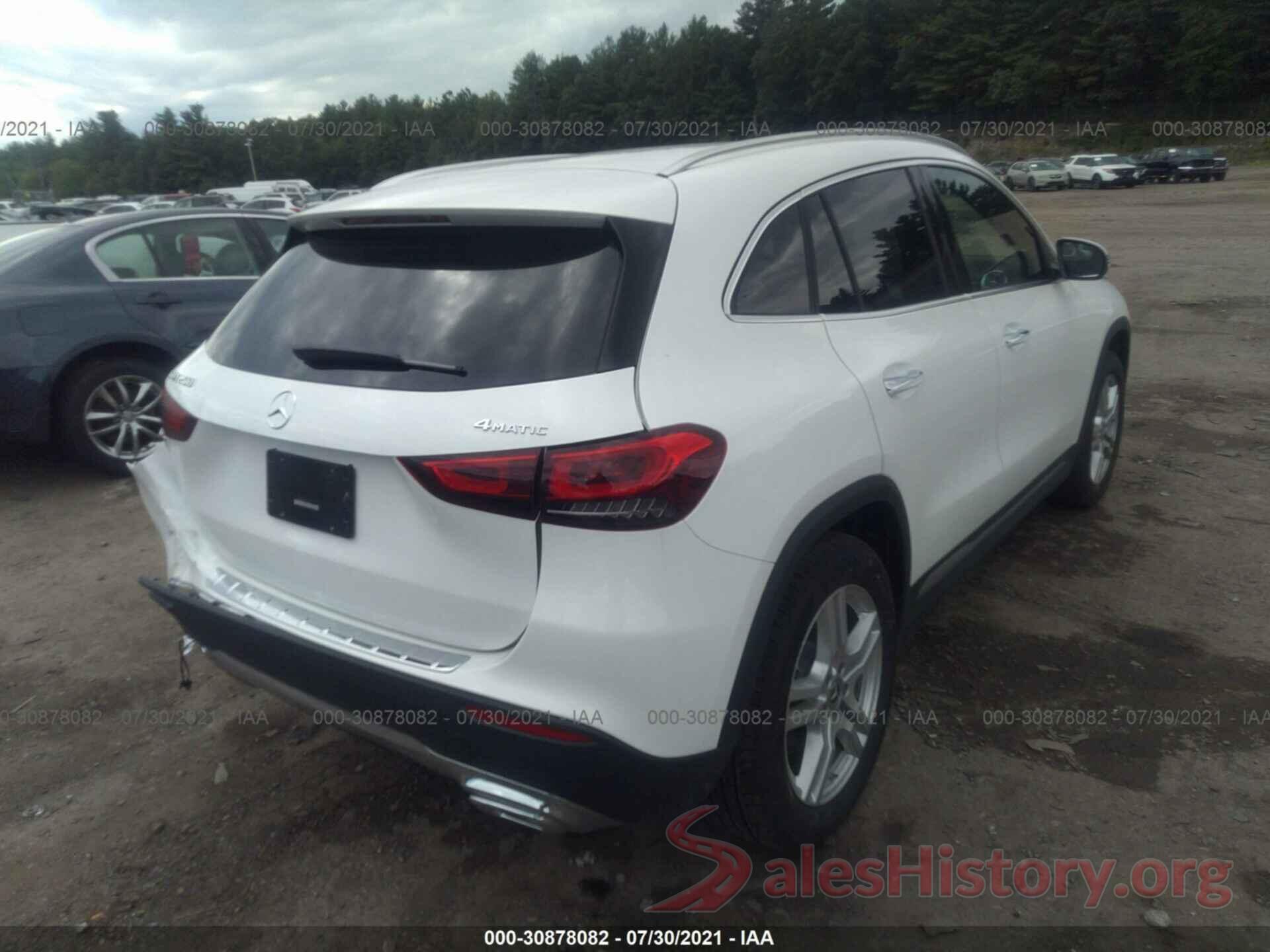 W1N4N4HB6MJ275168 2021 MERCEDES-BENZ GLA