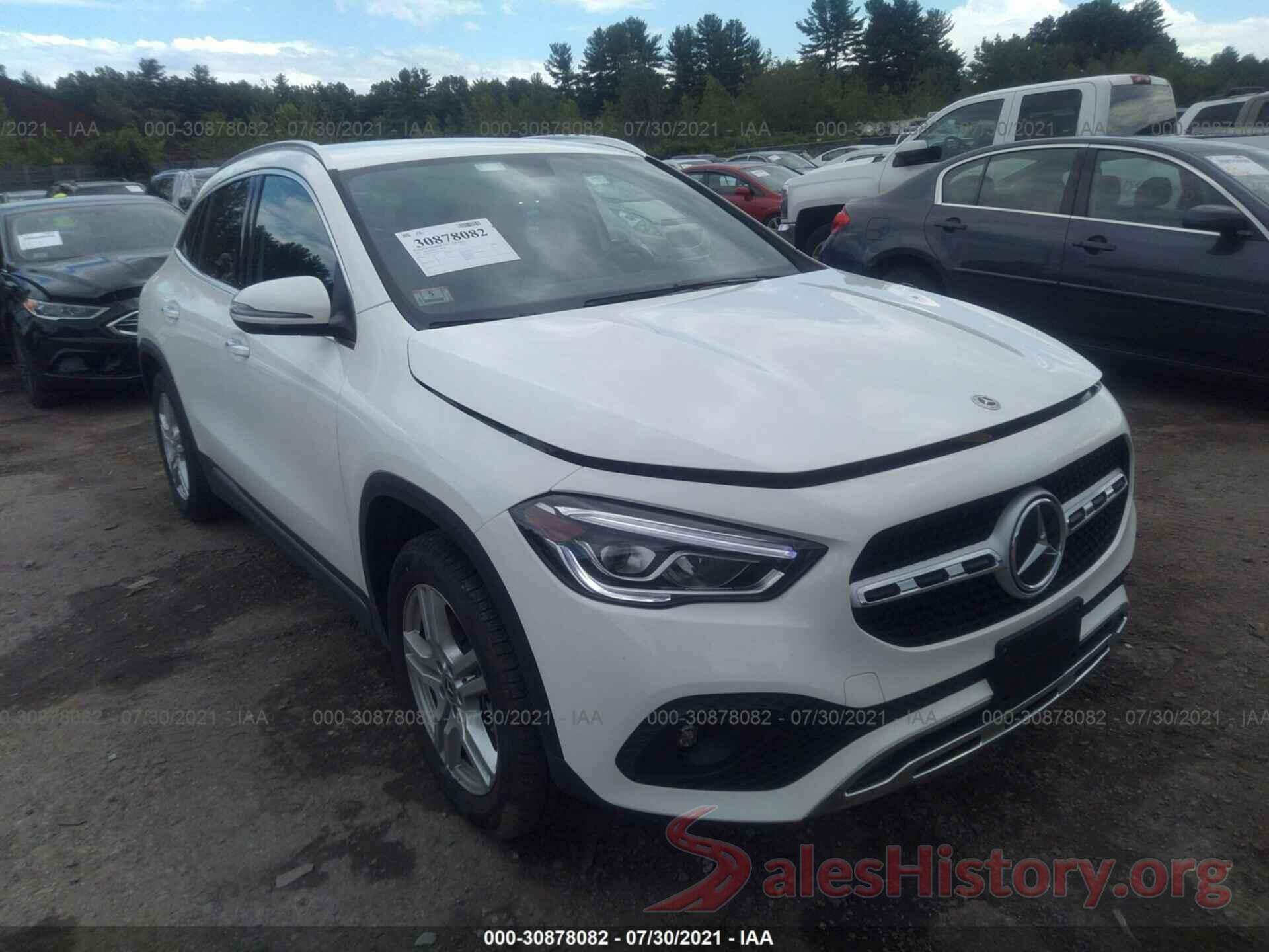 W1N4N4HB6MJ275168 2021 MERCEDES-BENZ GLA