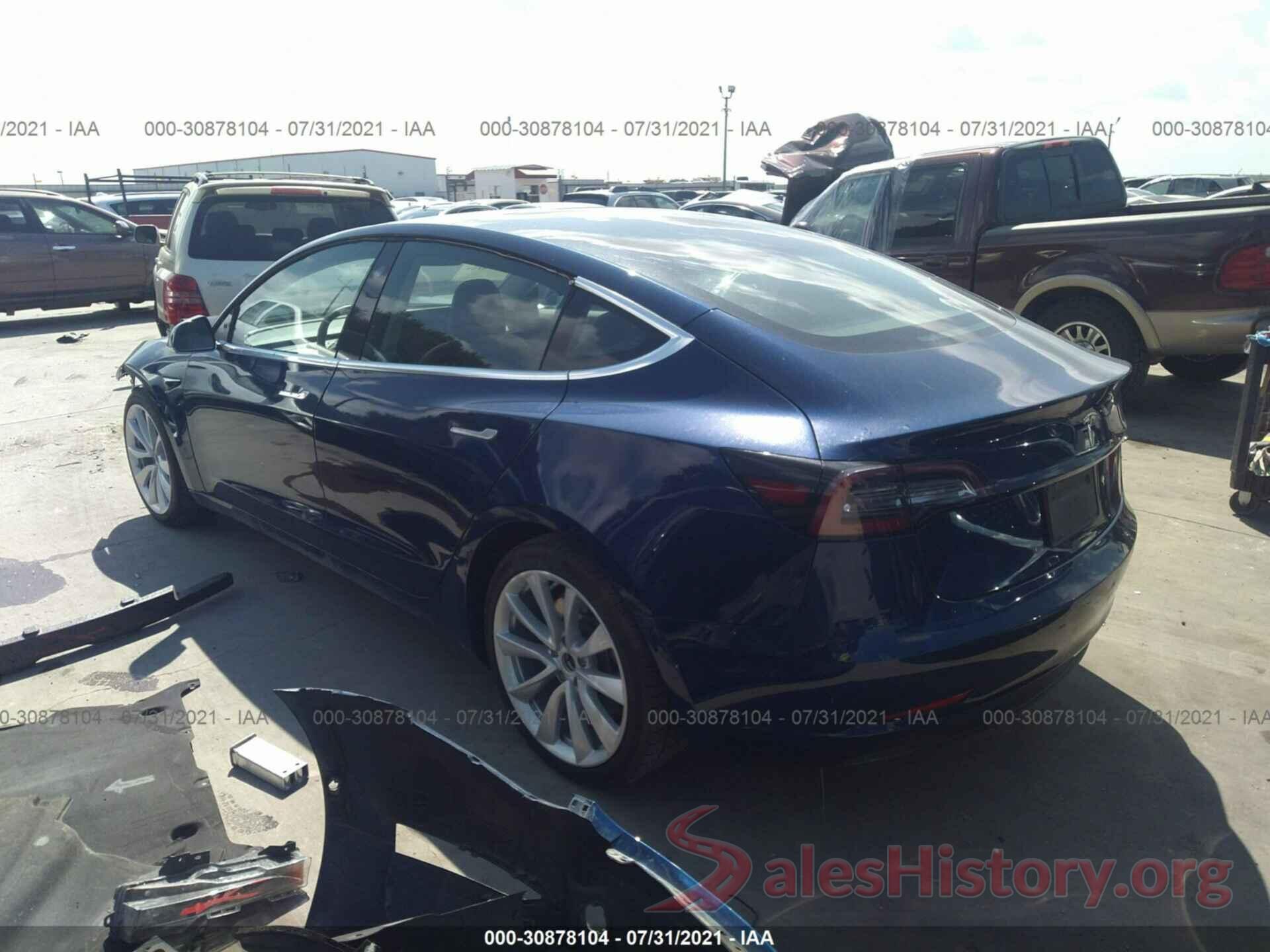 5YJ3E1EA4KF301171 2019 TESLA MODEL 3