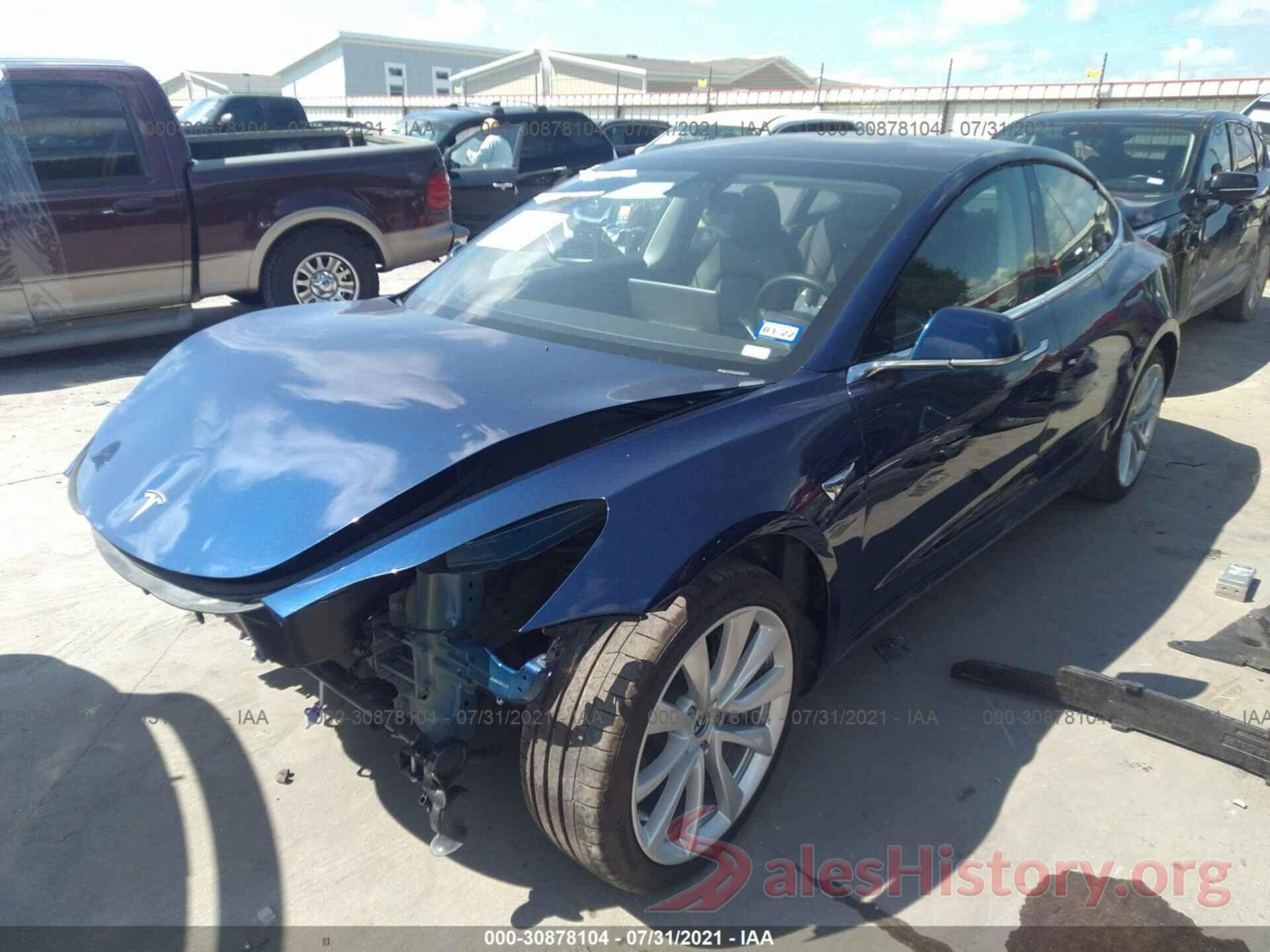 5YJ3E1EA4KF301171 2019 TESLA MODEL 3