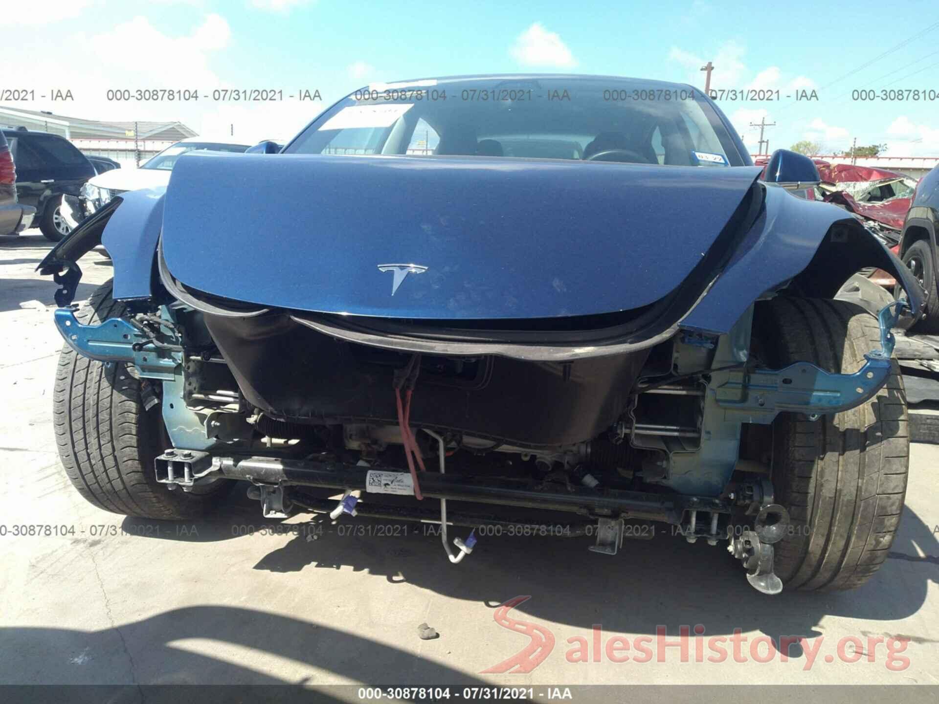 5YJ3E1EA4KF301171 2019 TESLA MODEL 3