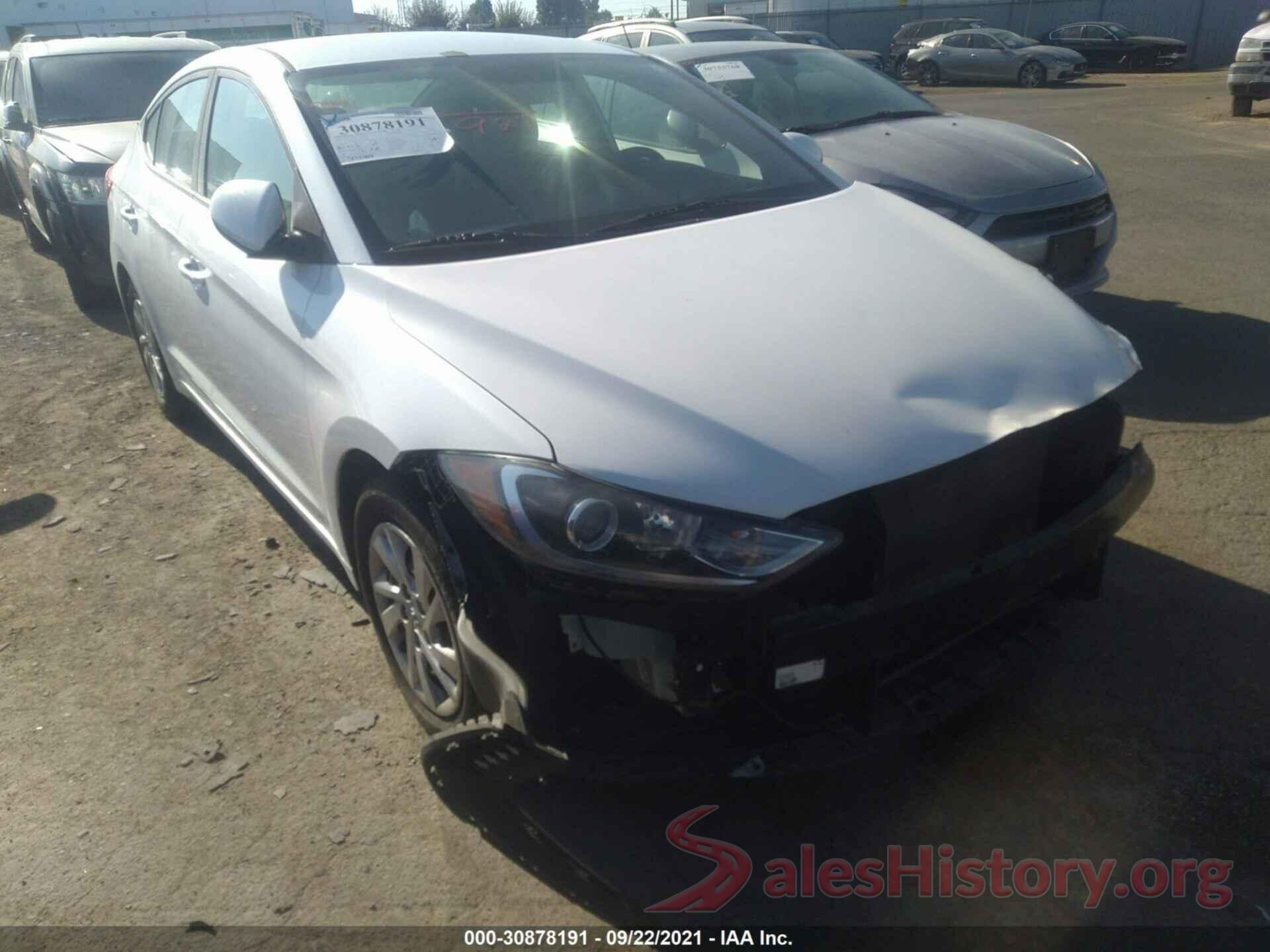 5NPD74LF0HH063926 2017 HYUNDAI ELANTRA