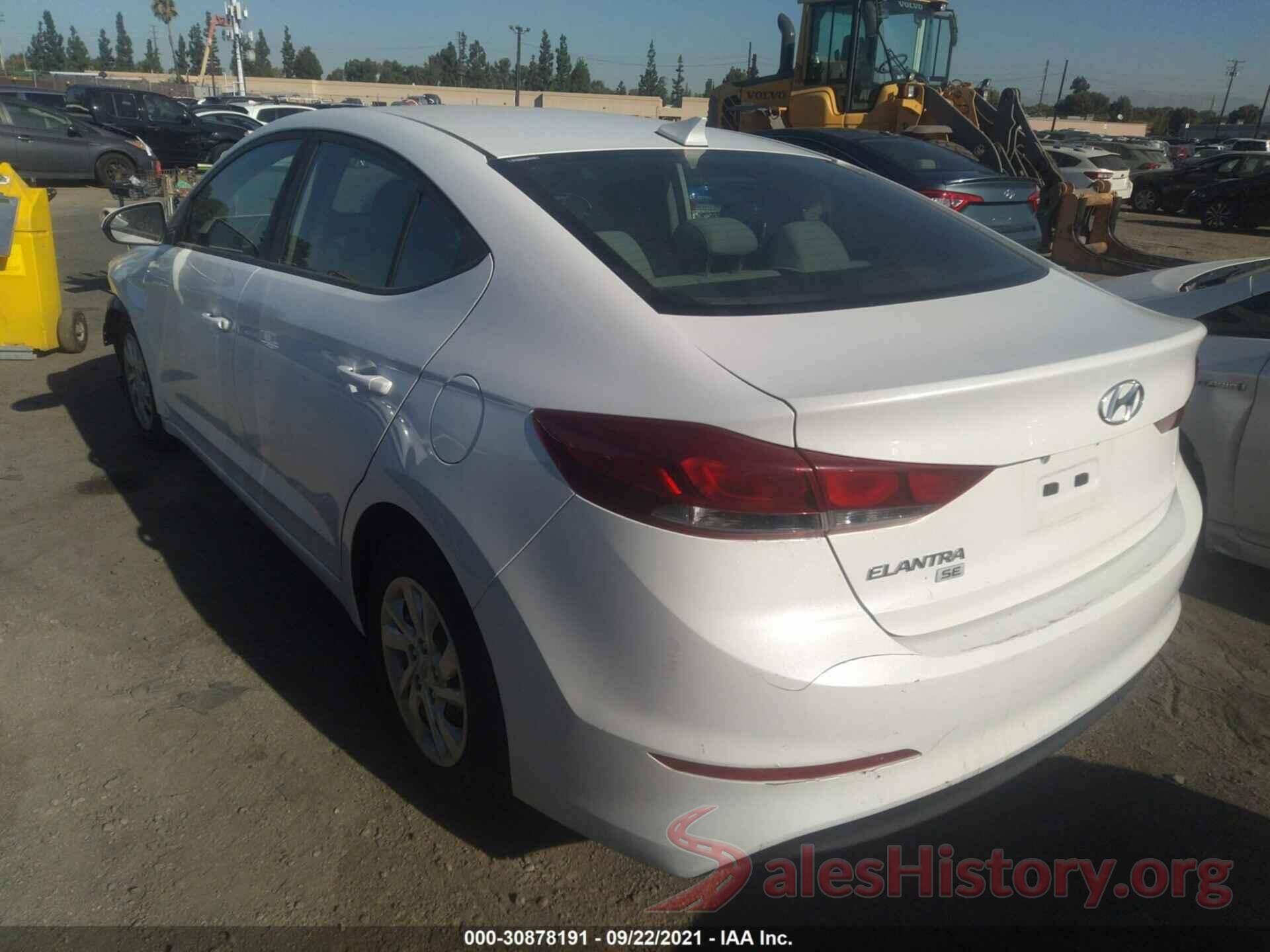 5NPD74LF0HH063926 2017 HYUNDAI ELANTRA