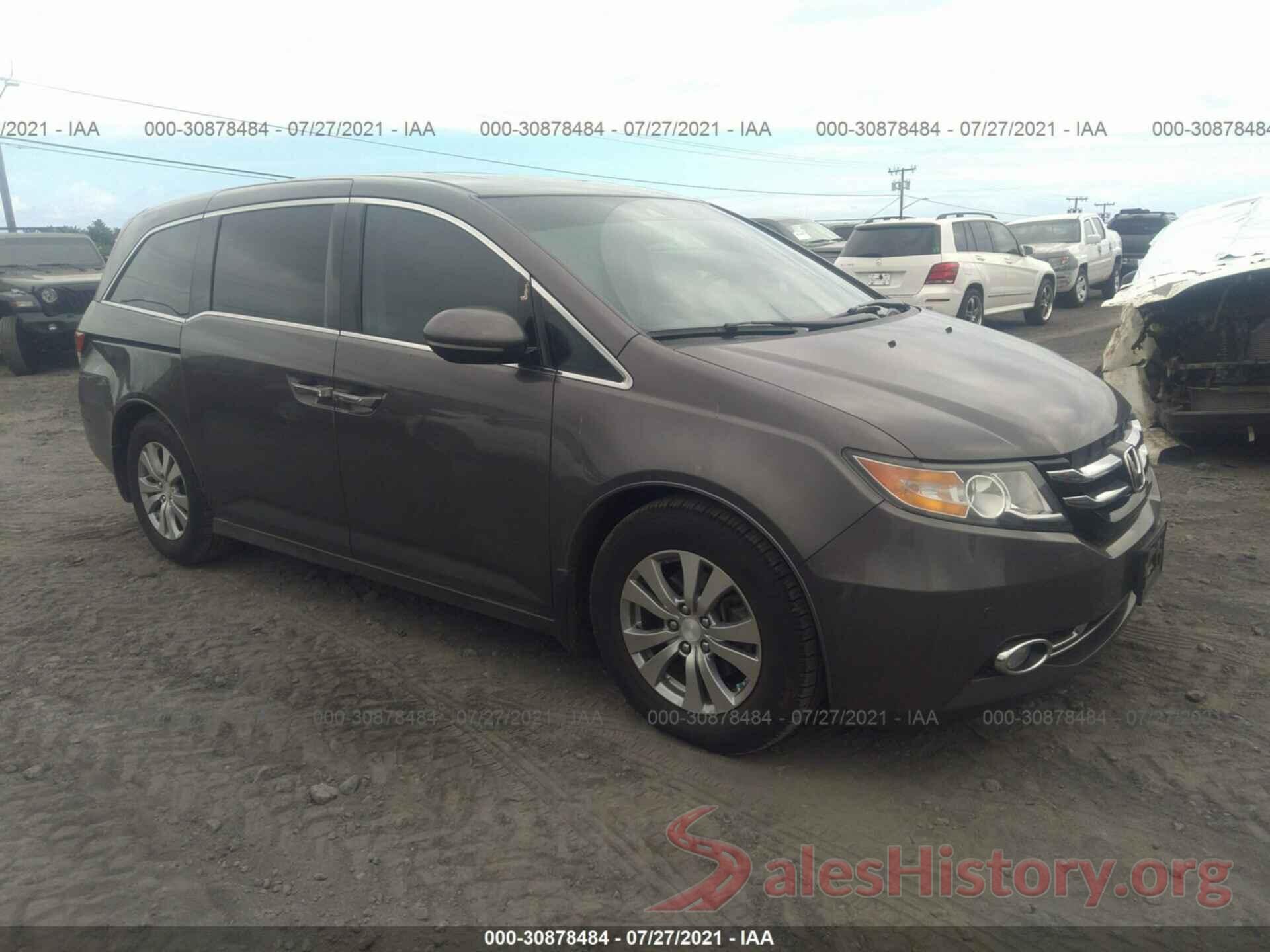 5FNRL5H95GB004135 2016 HONDA ODYSSEY