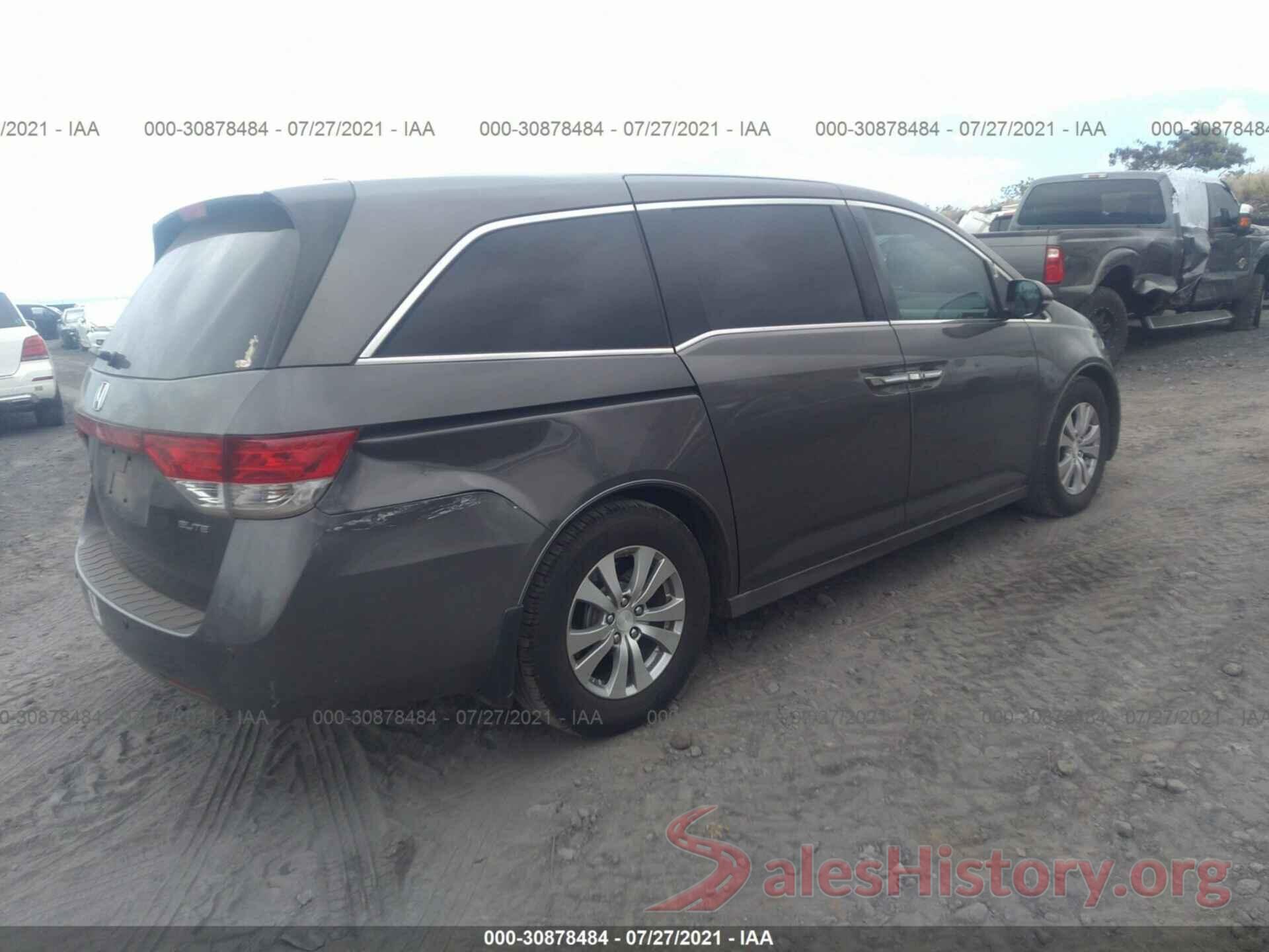 5FNRL5H95GB004135 2016 HONDA ODYSSEY