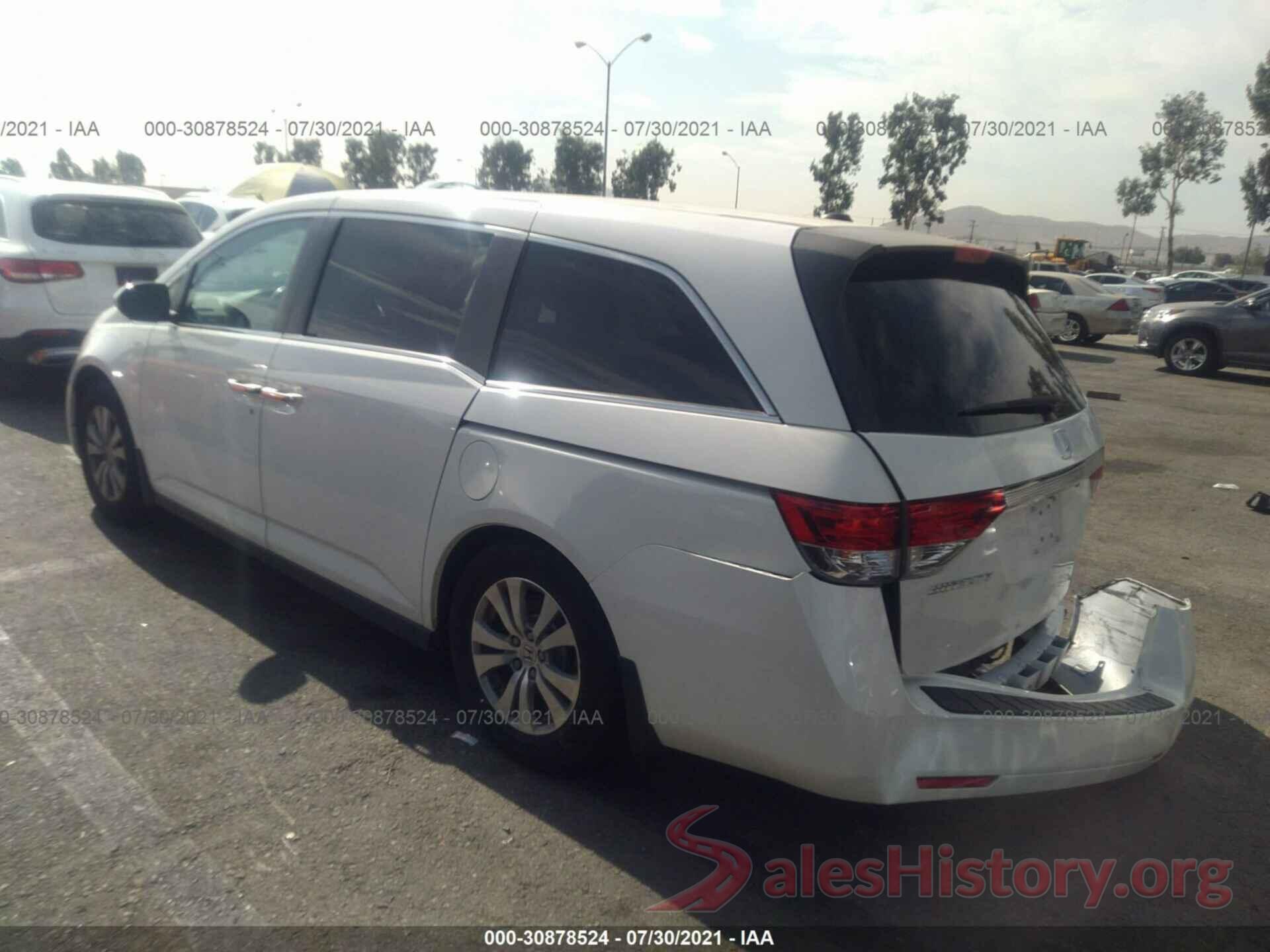 5FNRL5H67HB012020 2017 HONDA ODYSSEY