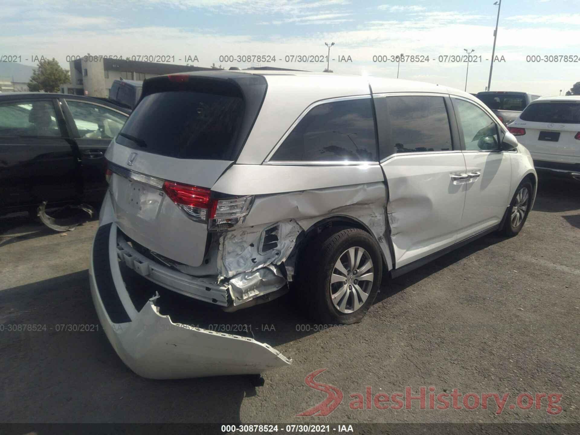 5FNRL5H67HB012020 2017 HONDA ODYSSEY