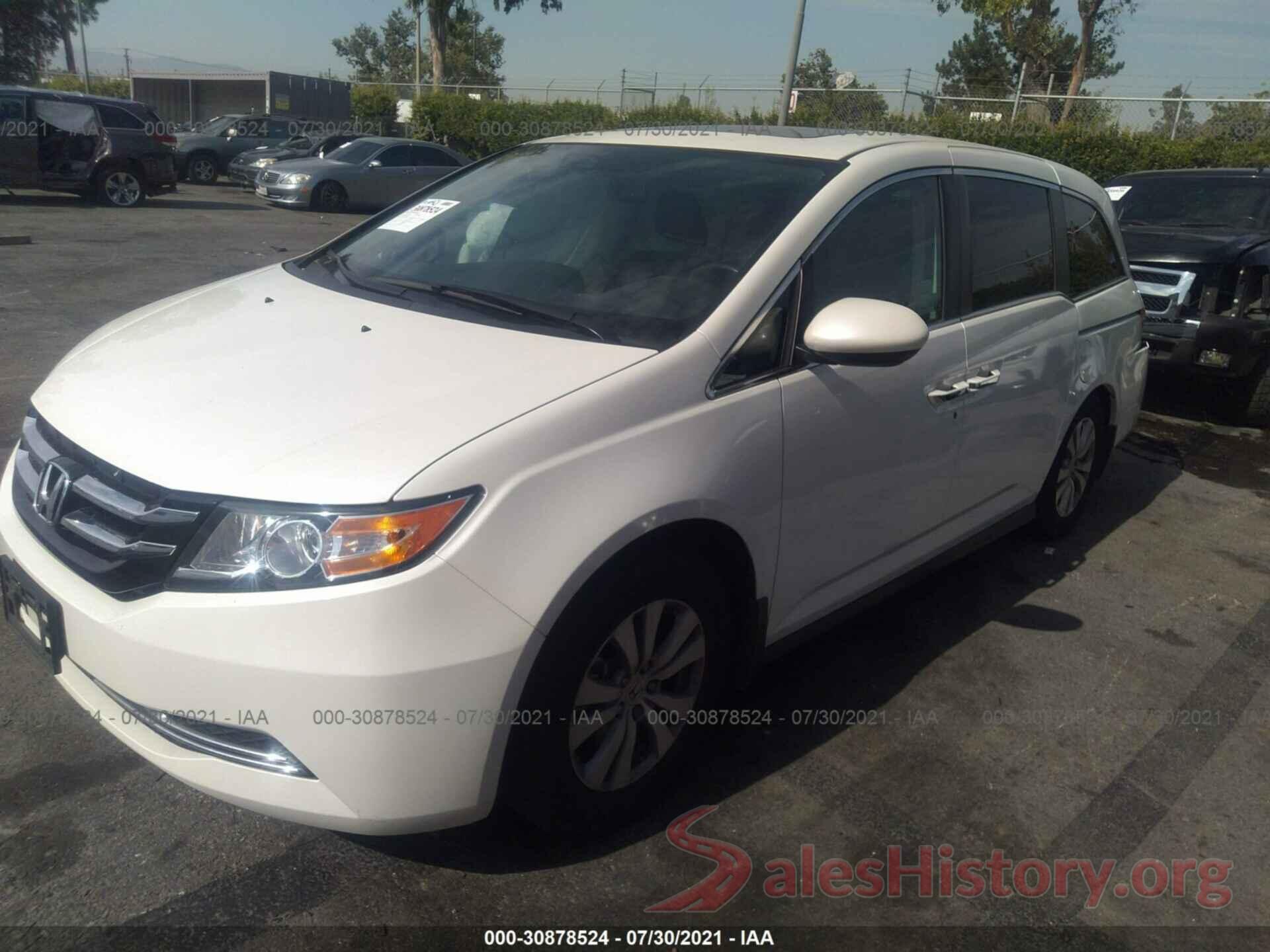 5FNRL5H67HB012020 2017 HONDA ODYSSEY