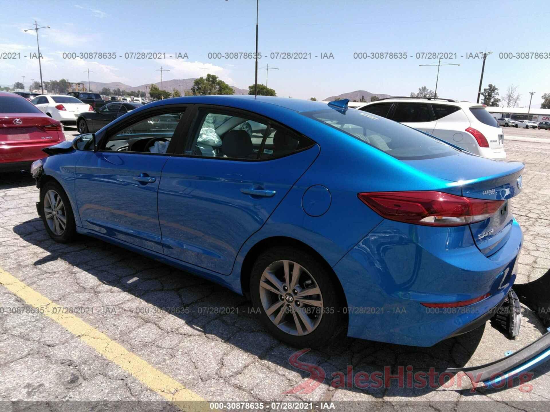 5NPD84LF2JH325965 2018 HYUNDAI ELANTRA