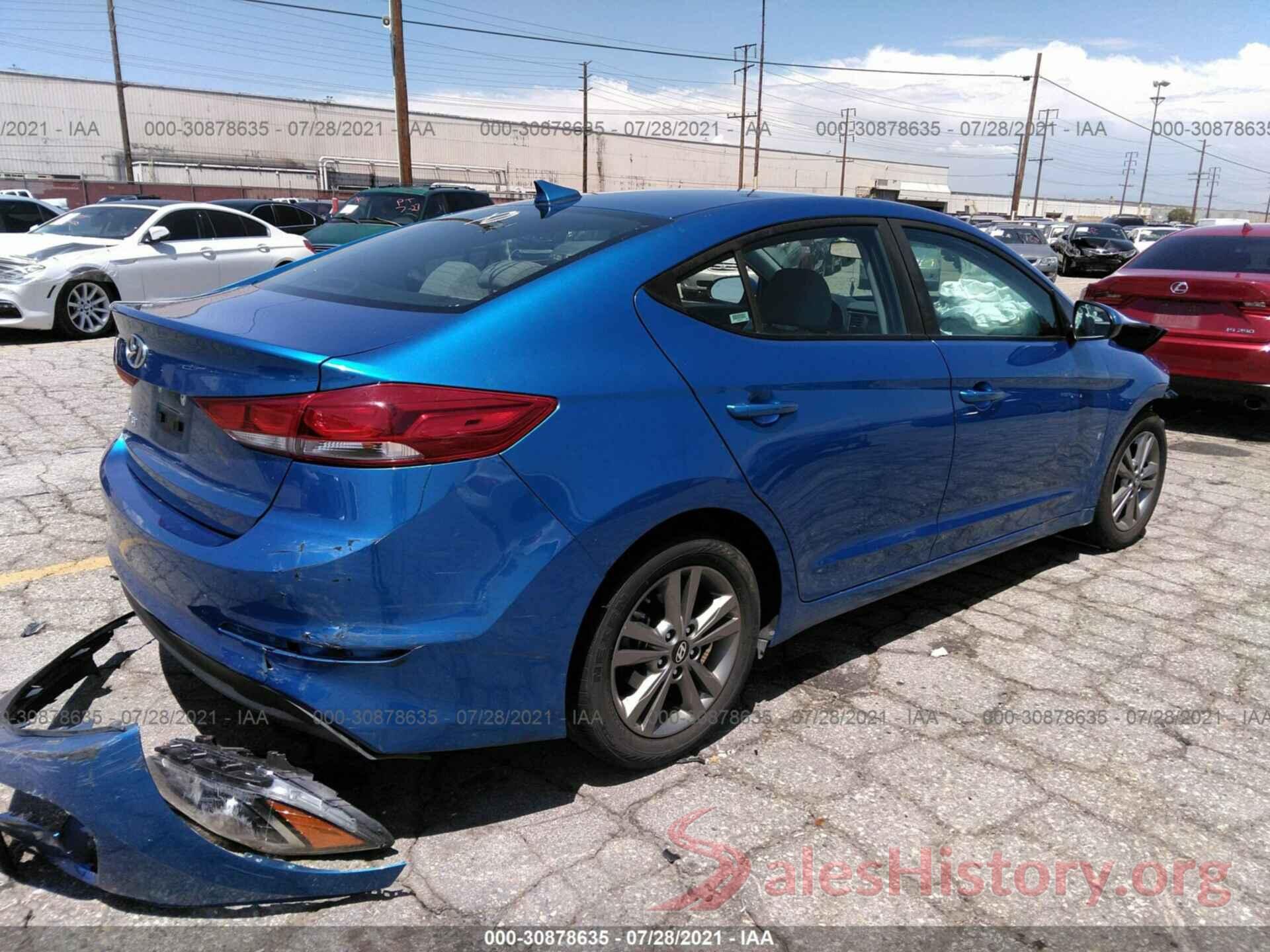 5NPD84LF2JH325965 2018 HYUNDAI ELANTRA