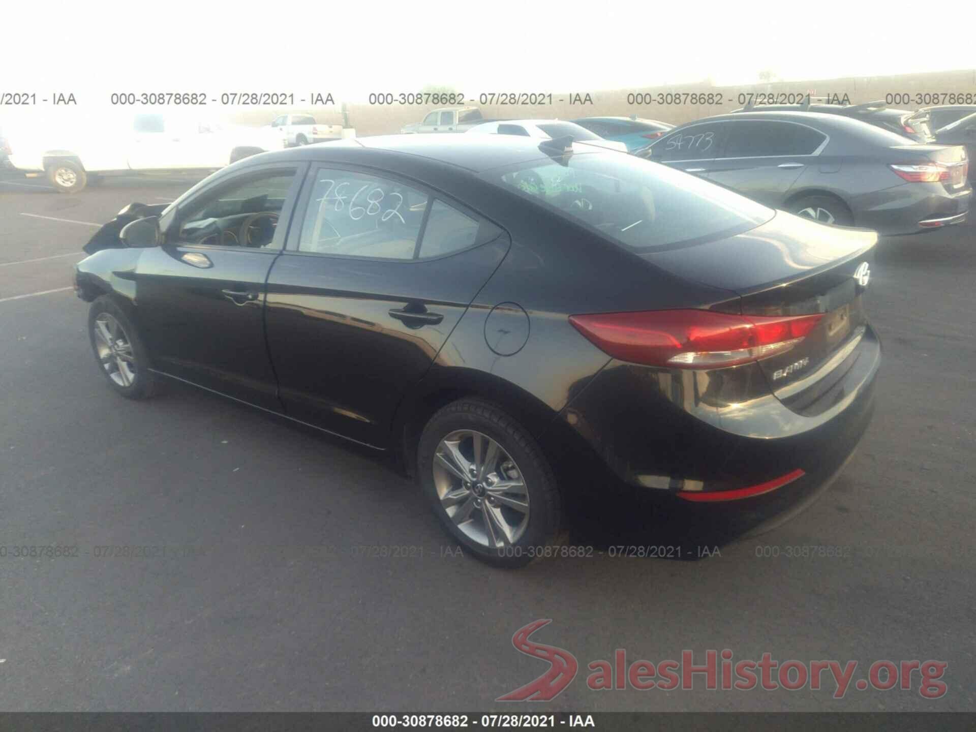 KMHD84LF6JU589031 2018 HYUNDAI ELANTRA