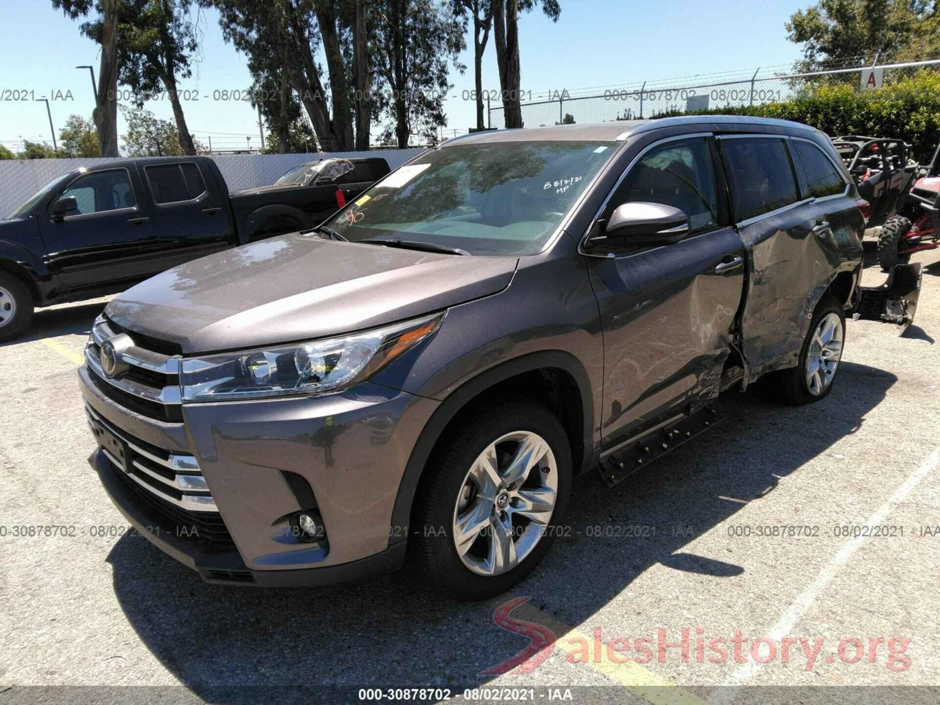 5TDYZRFH0KS353803 2019 TOYOTA HIGHLANDER