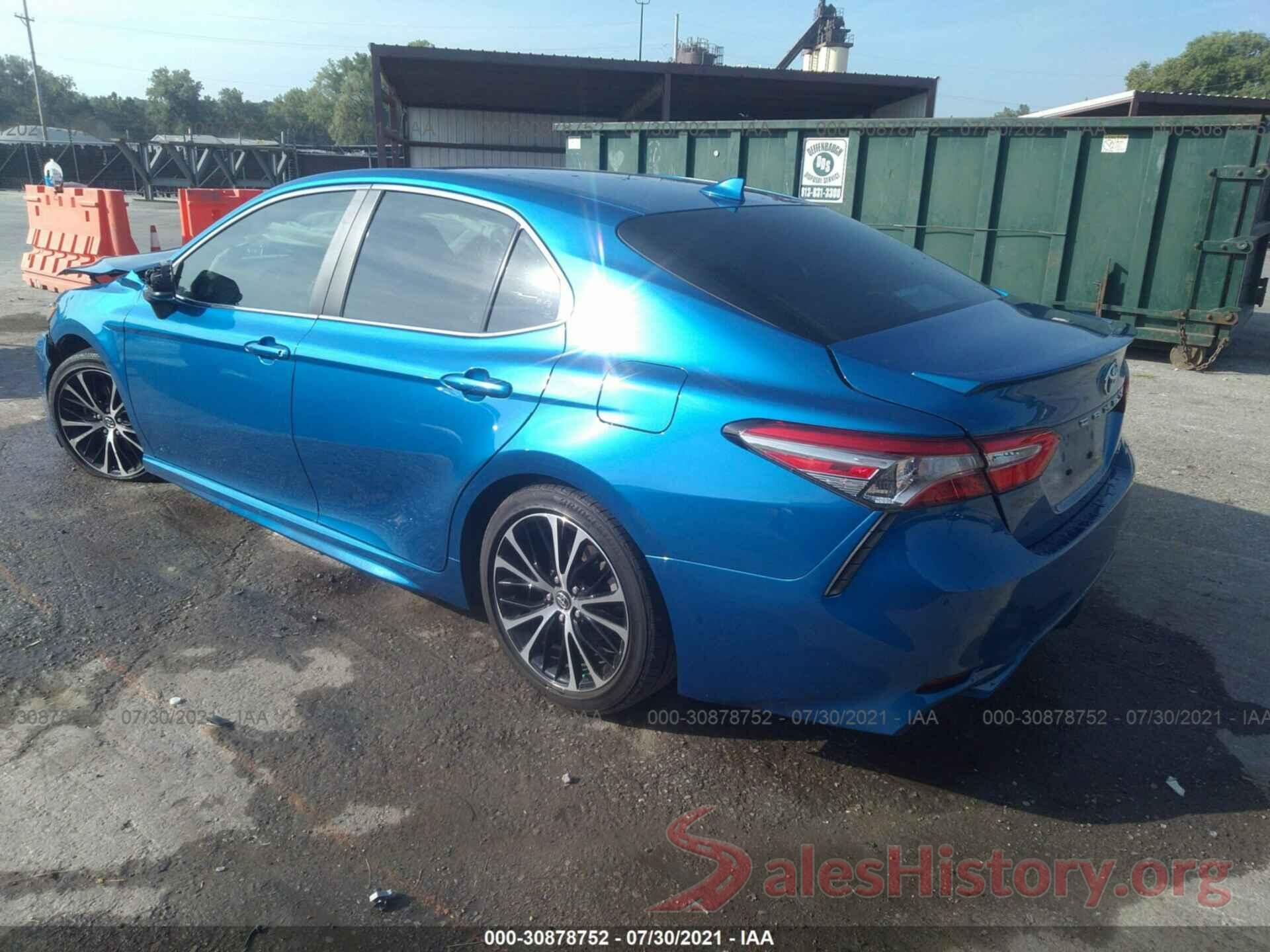 4T1B11HK3KU290761 2019 TOYOTA CAMRY