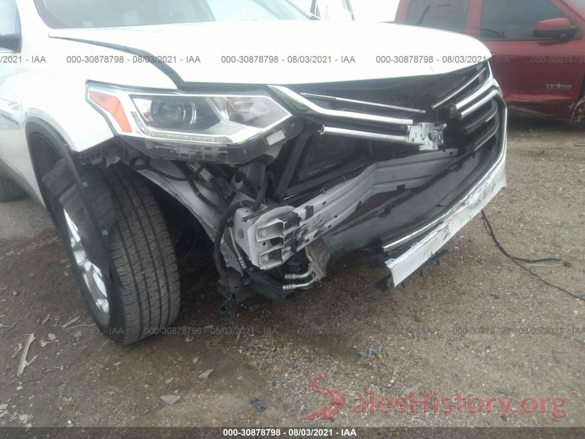 1GNERGKW9KJ307922 2019 CHEVROLET TRAVERSE