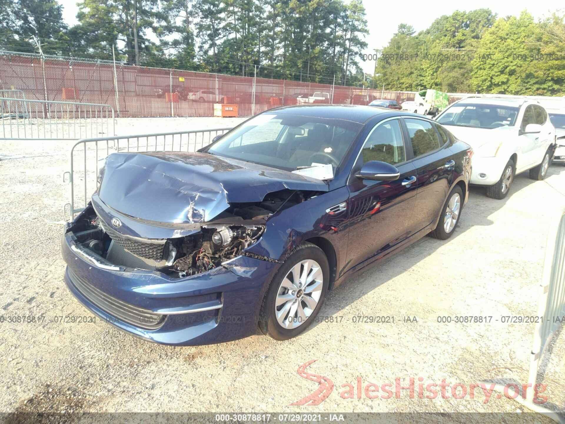 5XXGT4L30HG174891 2017 KIA OPTIMA