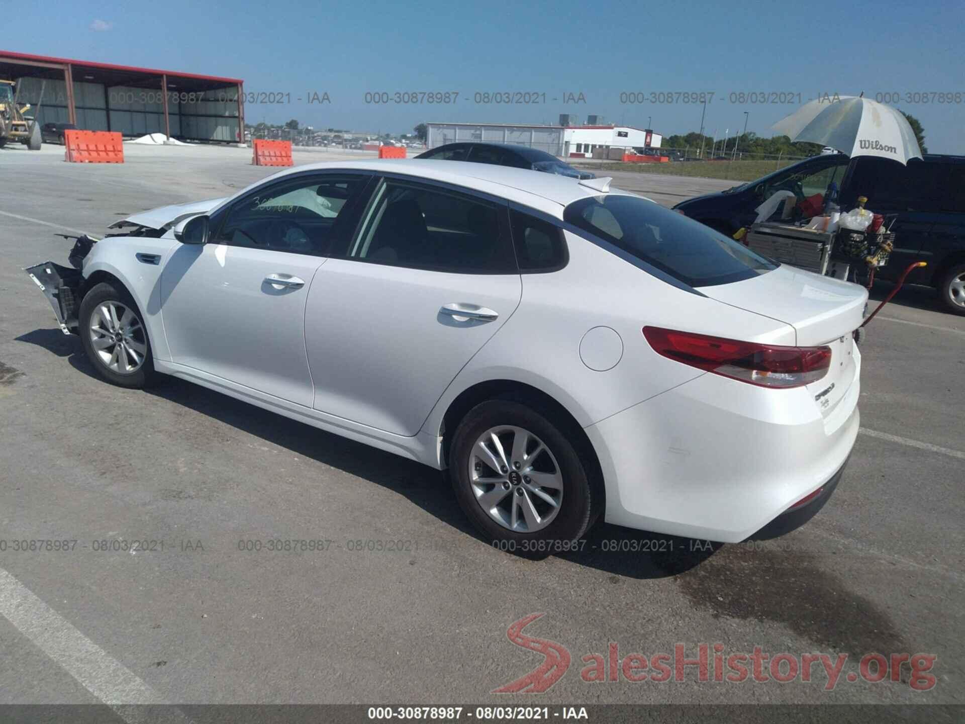 KNAGT4L39G5102846 2016 KIA OPTIMA