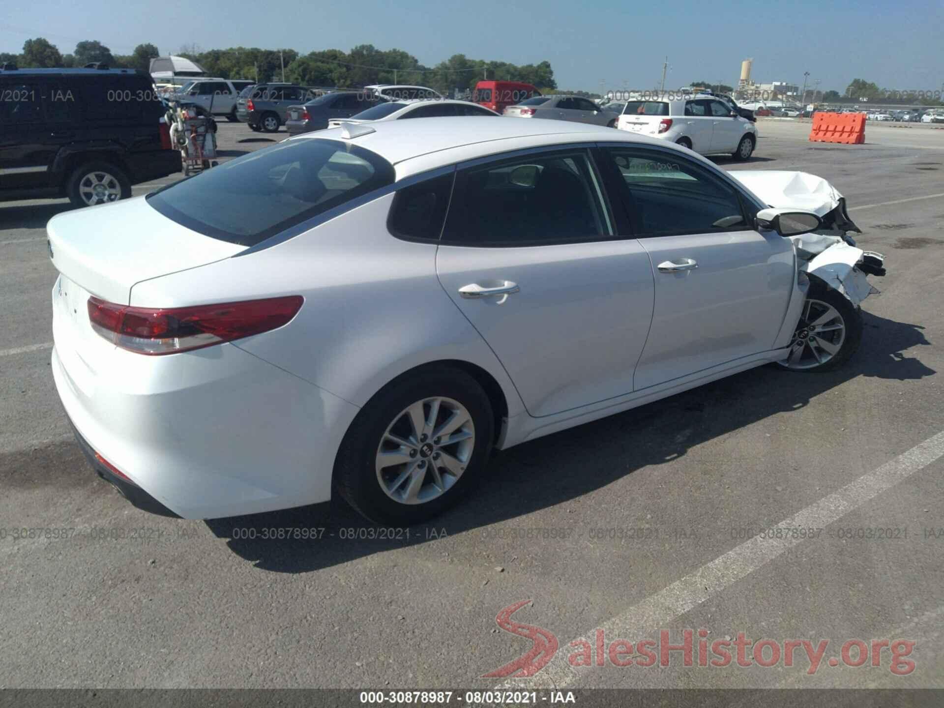 KNAGT4L39G5102846 2016 KIA OPTIMA