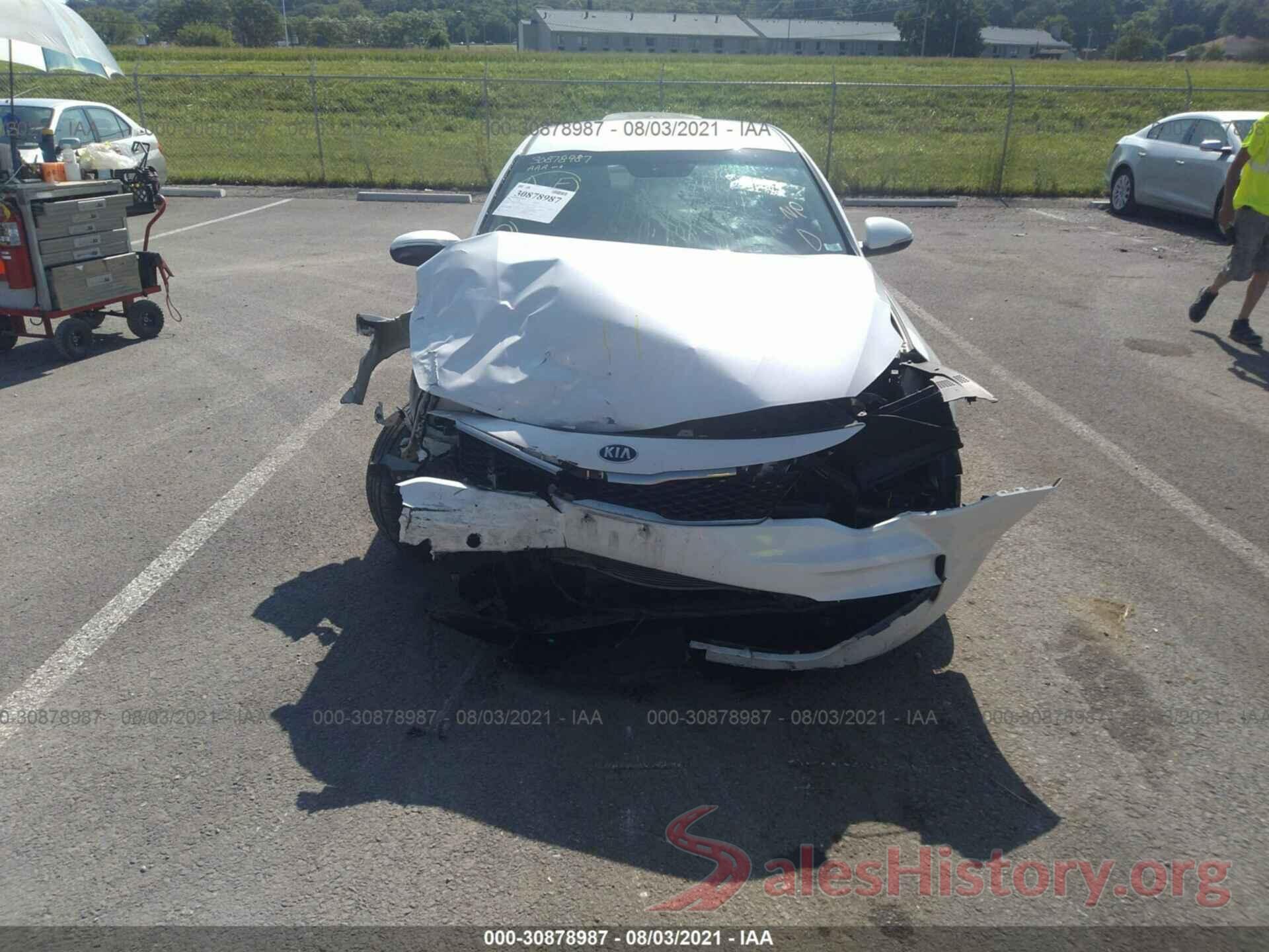 KNAGT4L39G5102846 2016 KIA OPTIMA