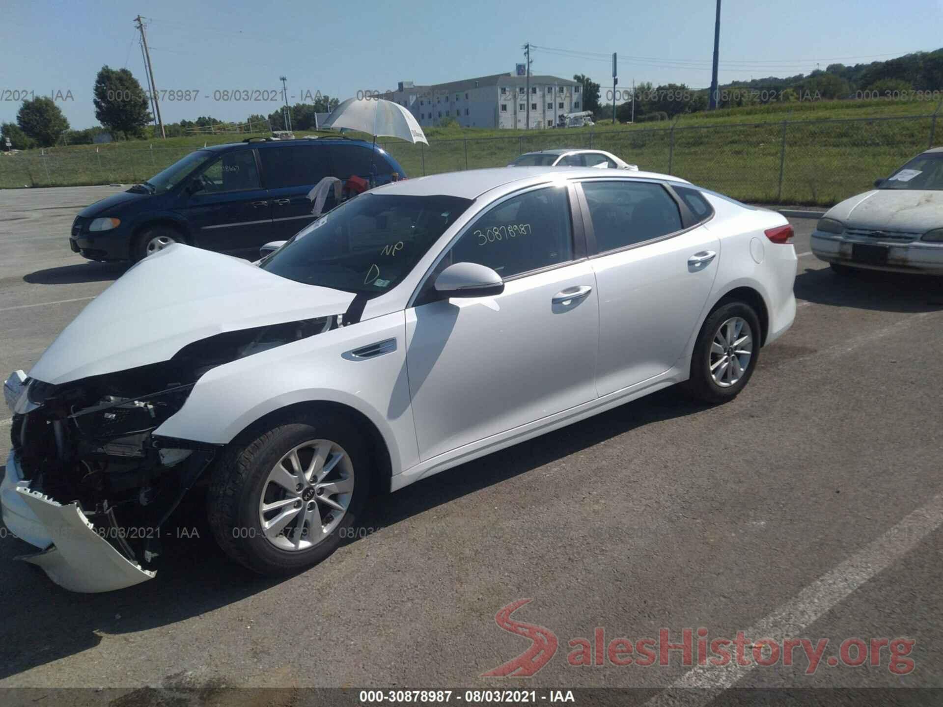 KNAGT4L39G5102846 2016 KIA OPTIMA