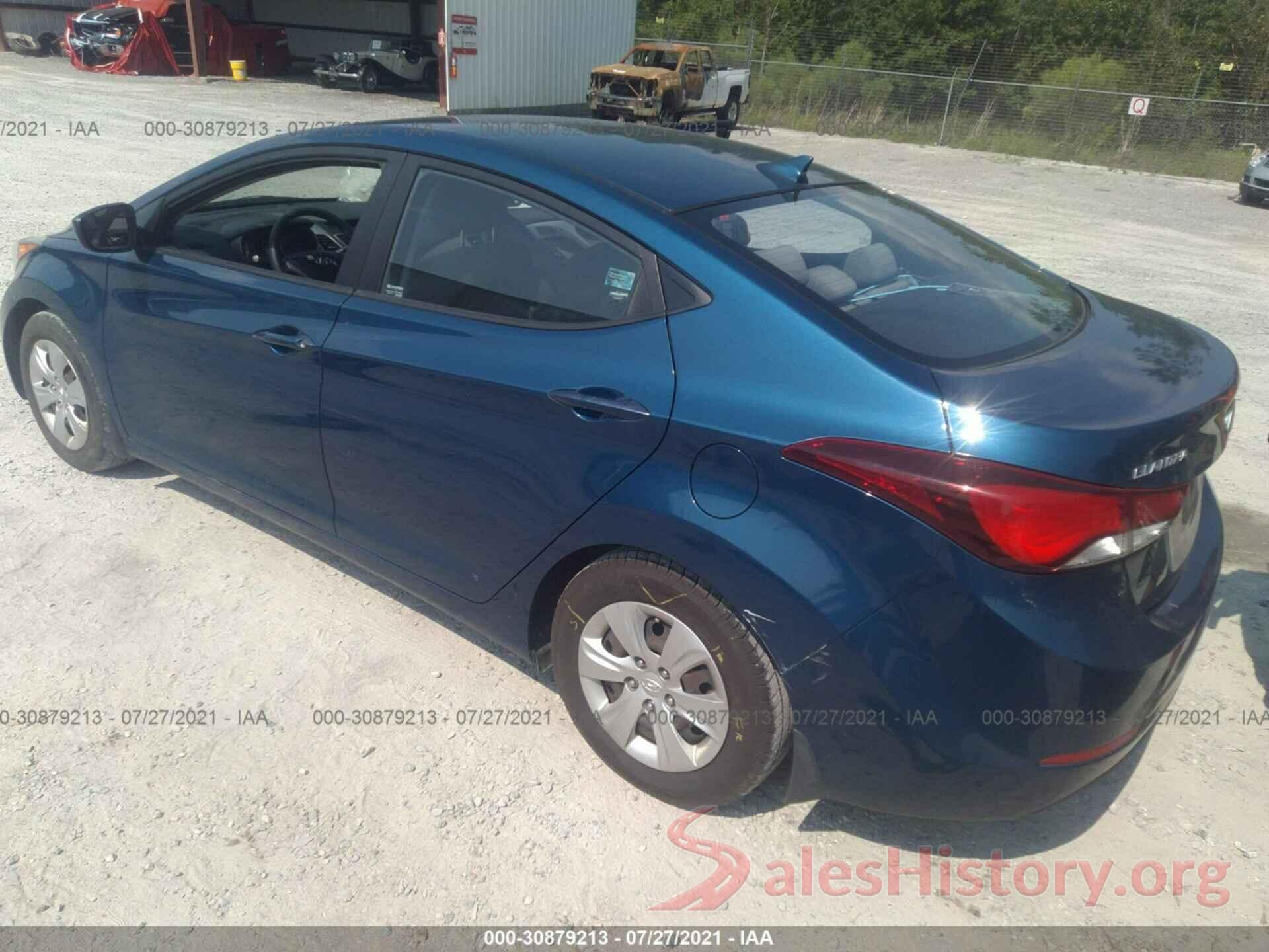 KMHDH4AE2GU516421 2016 HYUNDAI ELANTRA