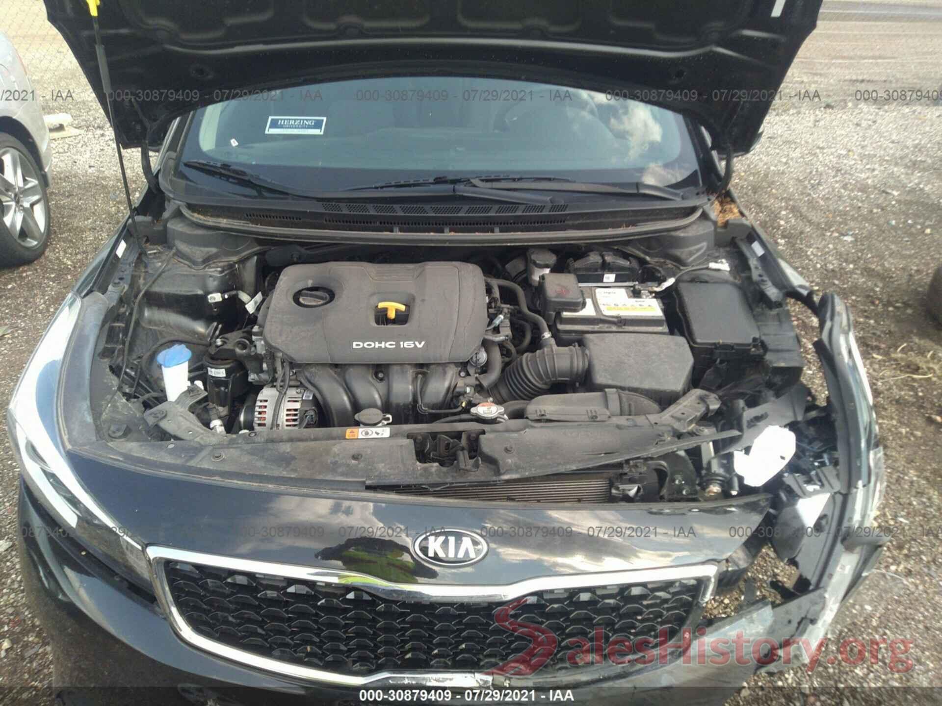 3KPFL4A7XJE242730 2018 KIA FORTE