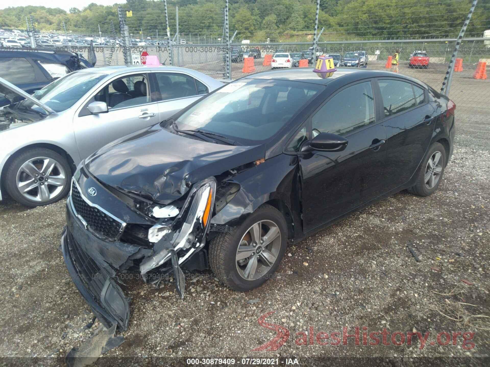 3KPFL4A7XJE242730 2018 KIA FORTE