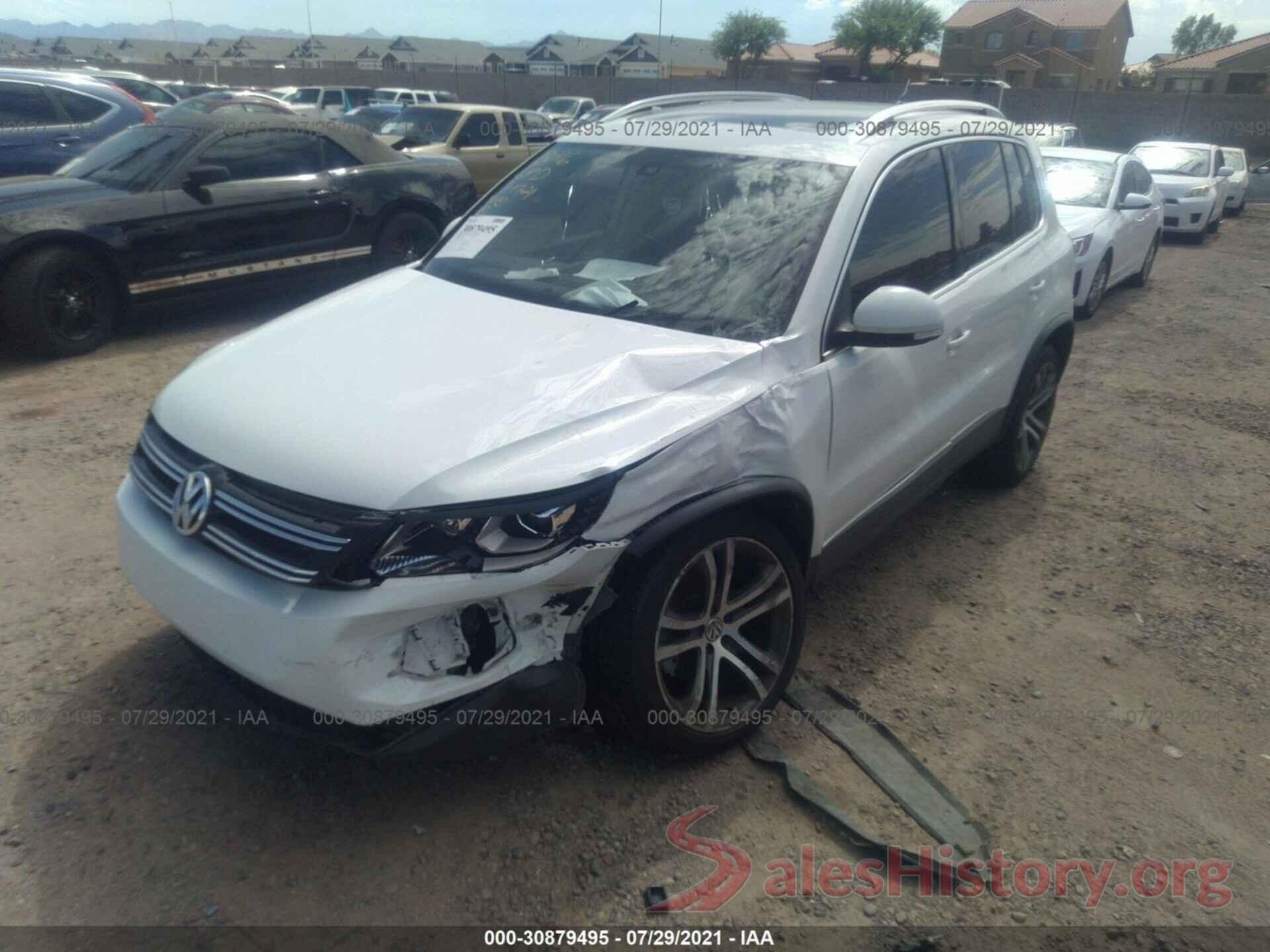 WVGWV7AX7HK016398 2017 VOLKSWAGEN TIGUAN