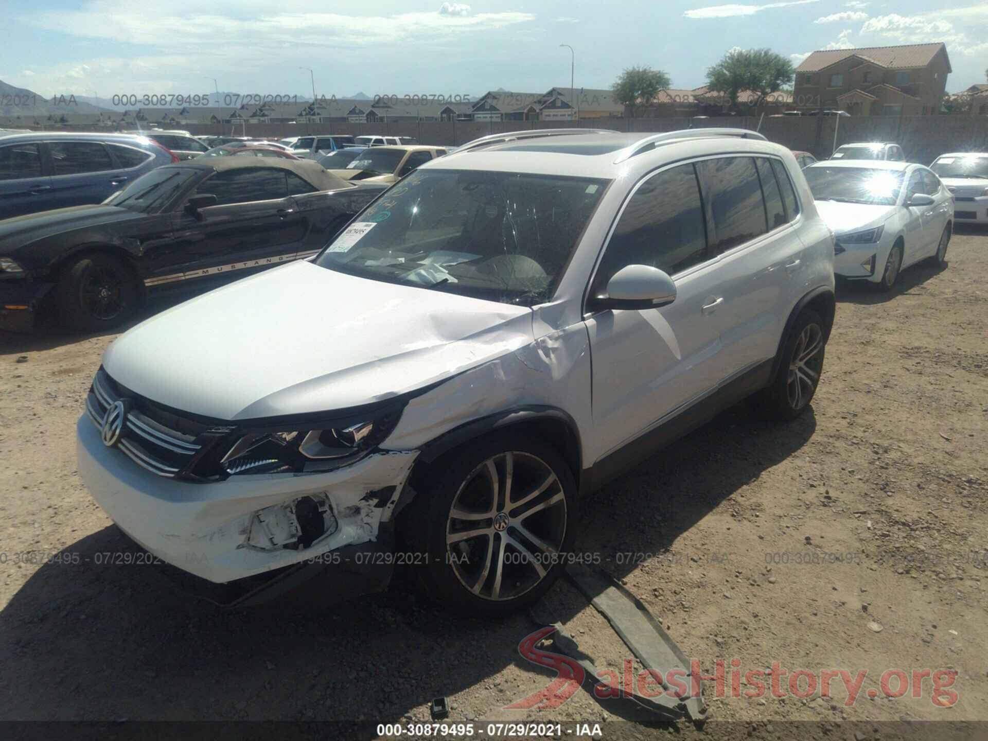 WVGWV7AX7HK016398 2017 VOLKSWAGEN TIGUAN