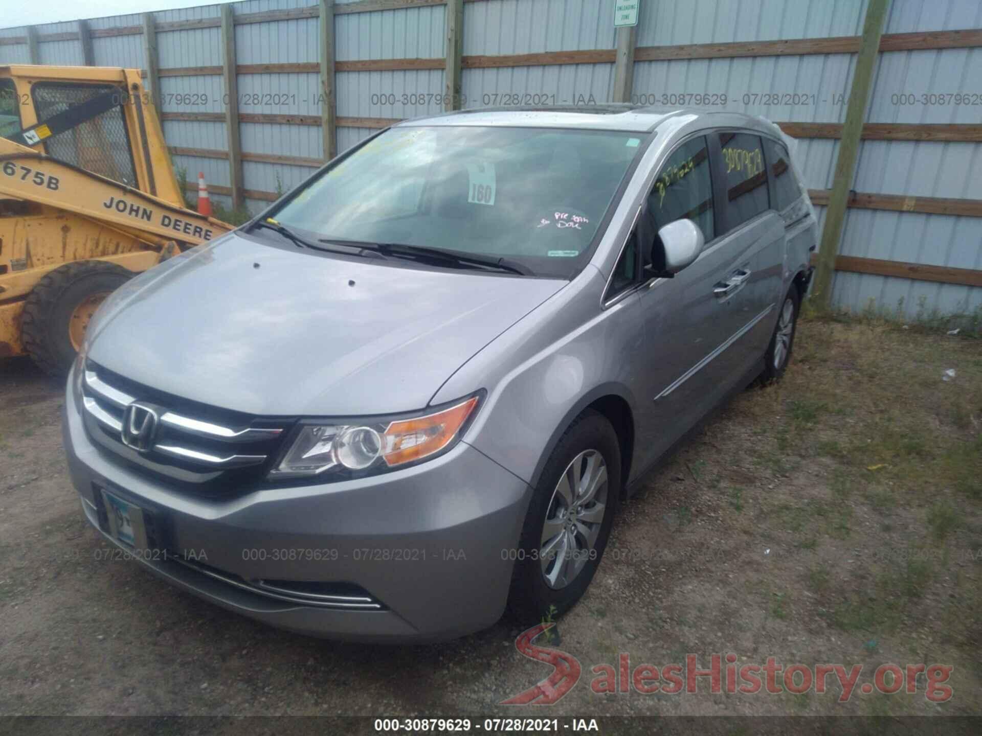 5FNRL5H61GB169699 2016 HONDA ODYSSEY