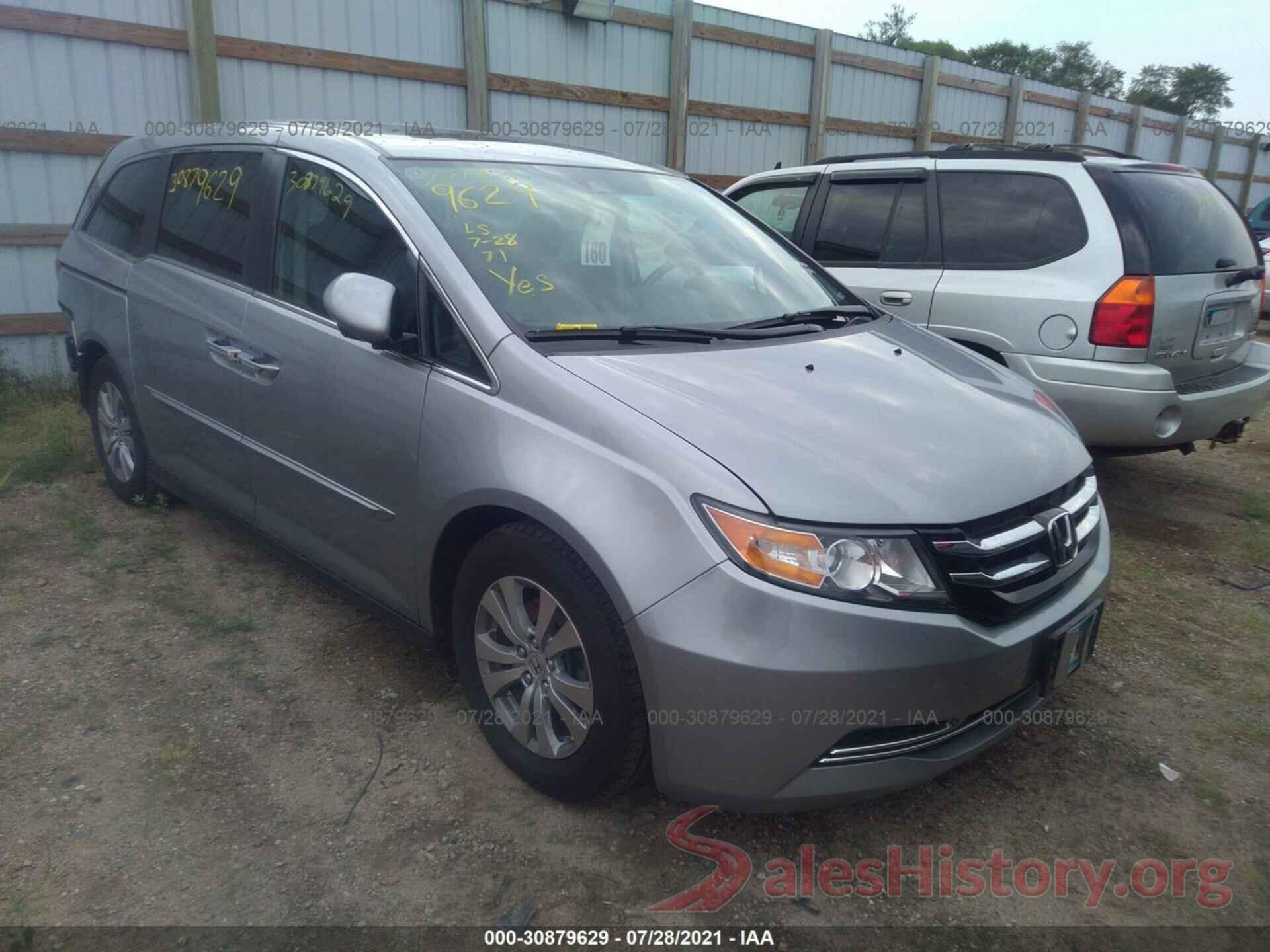 5FNRL5H61GB169699 2016 HONDA ODYSSEY