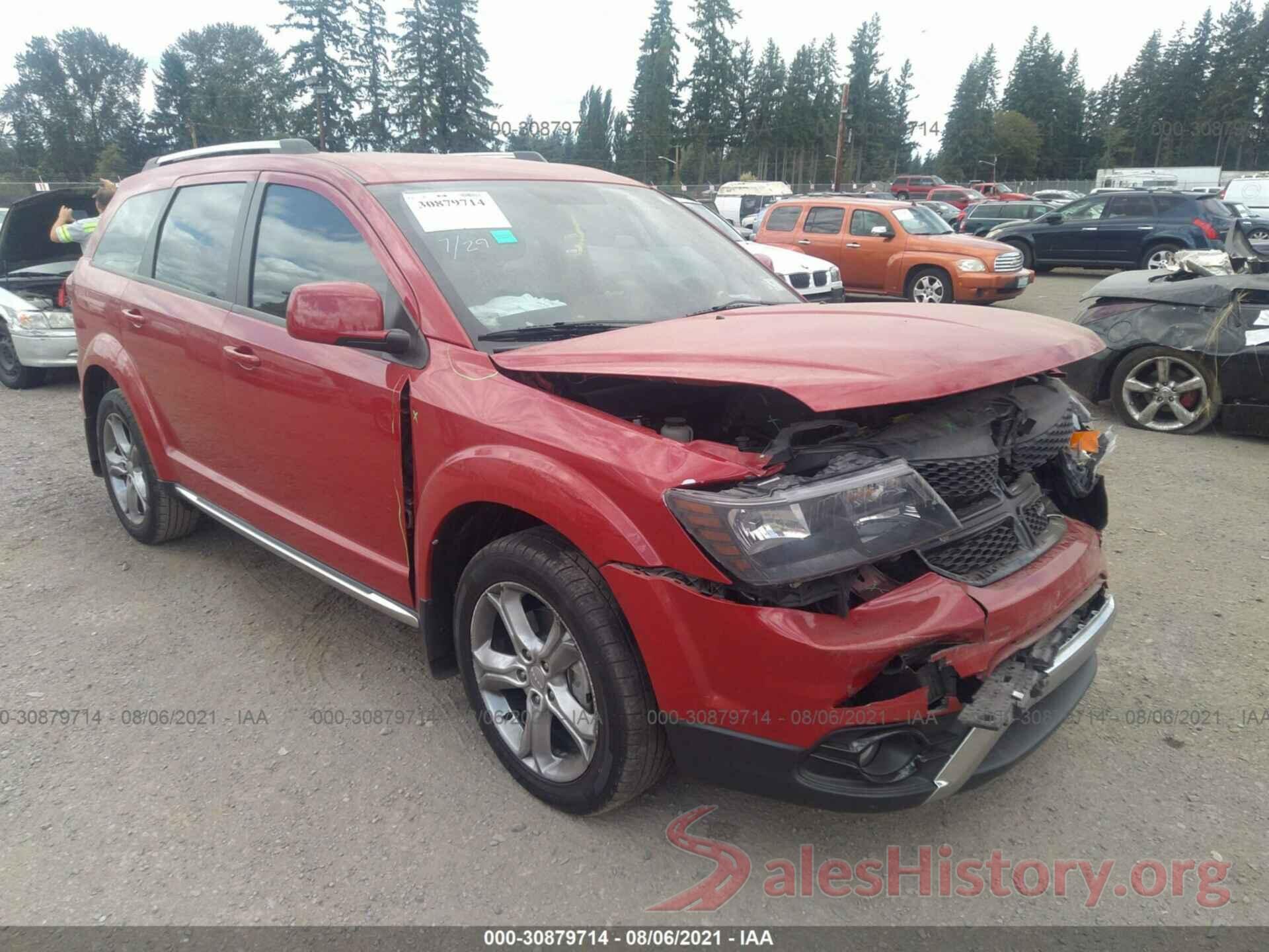 3C4PDCGB4HT501337 2017 DODGE JOURNEY