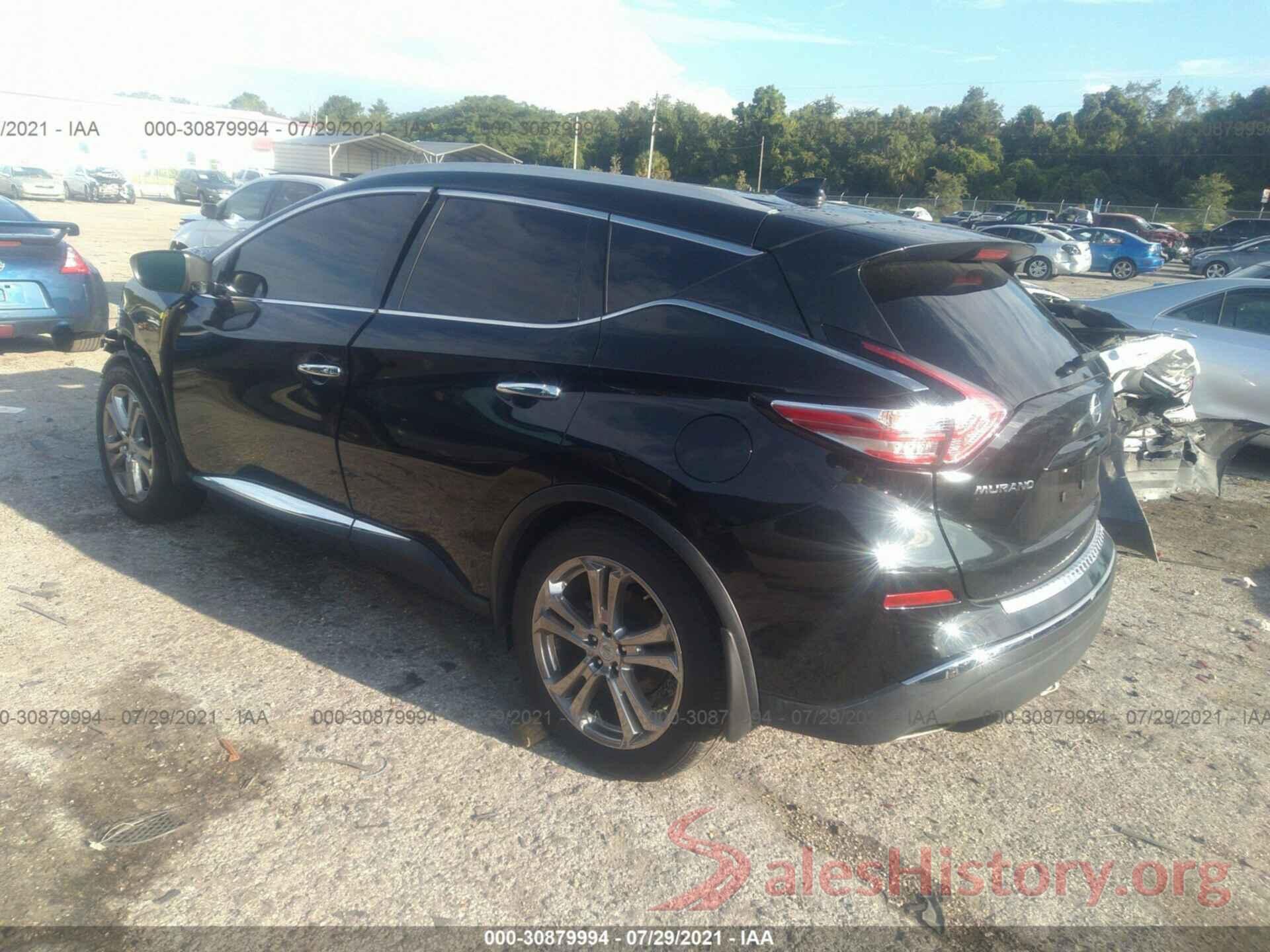 5N1AZ2MH9HN168204 2017 NISSAN MURANO