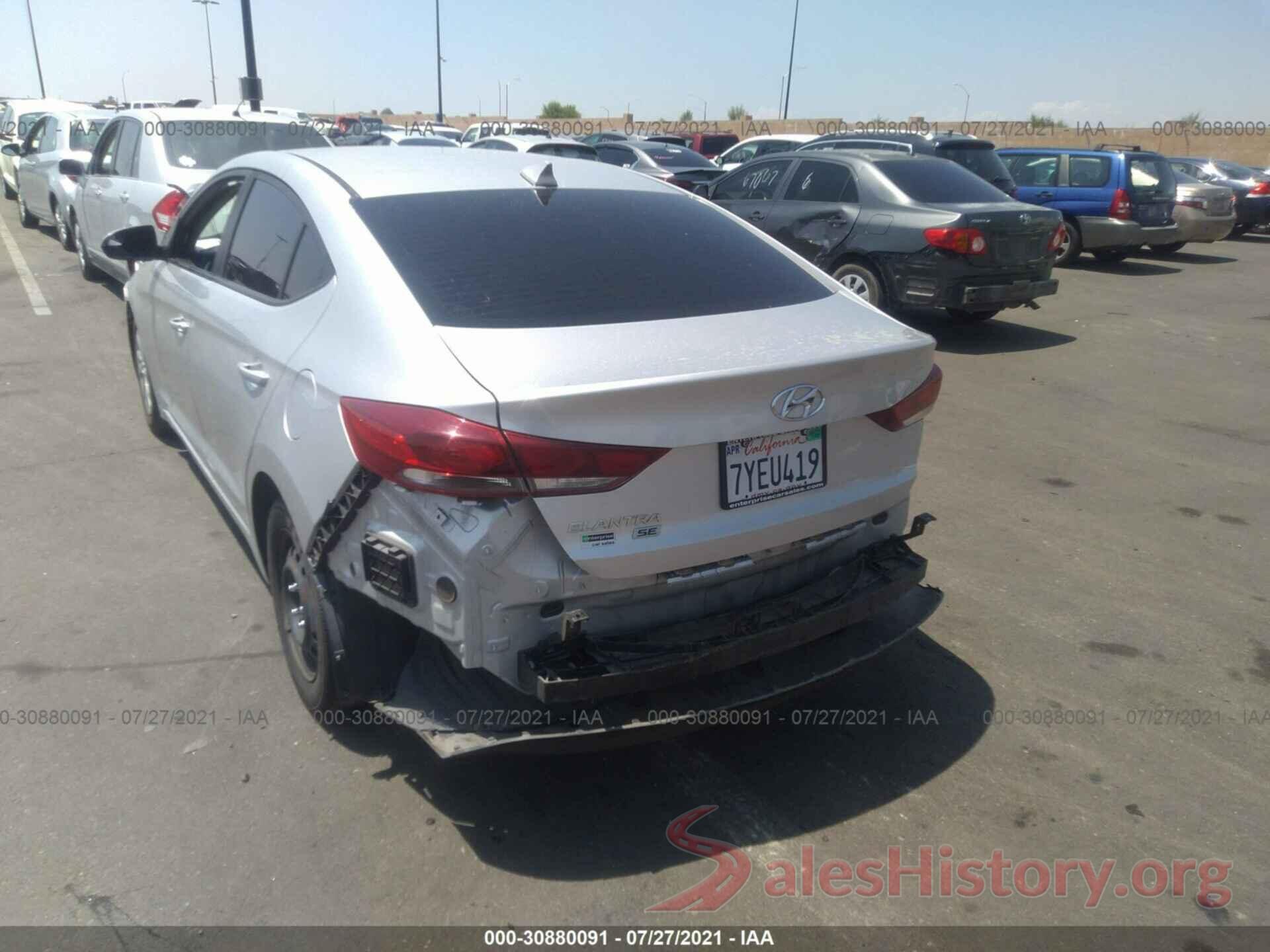 5NPD74LF1HH202820 2017 HYUNDAI ELANTRA