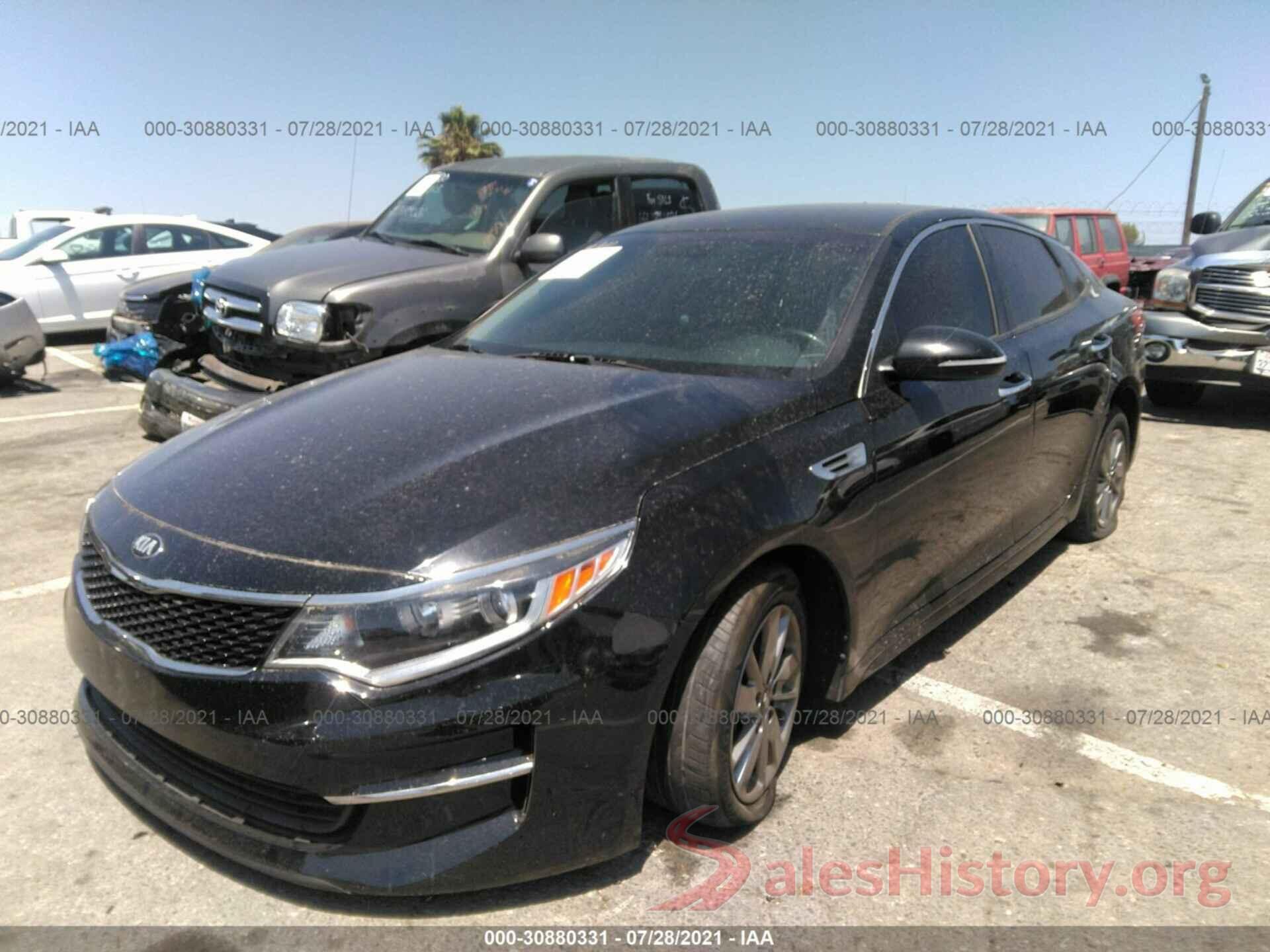 5XXGT4L11GG027511 2016 KIA OPTIMA