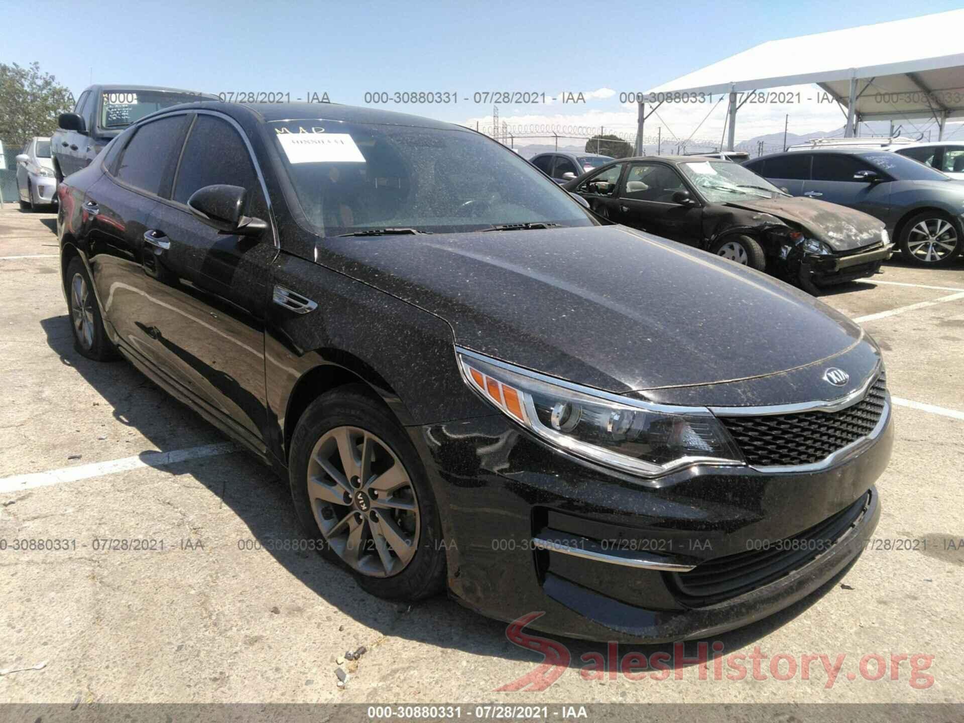 5XXGT4L11GG027511 2016 KIA OPTIMA