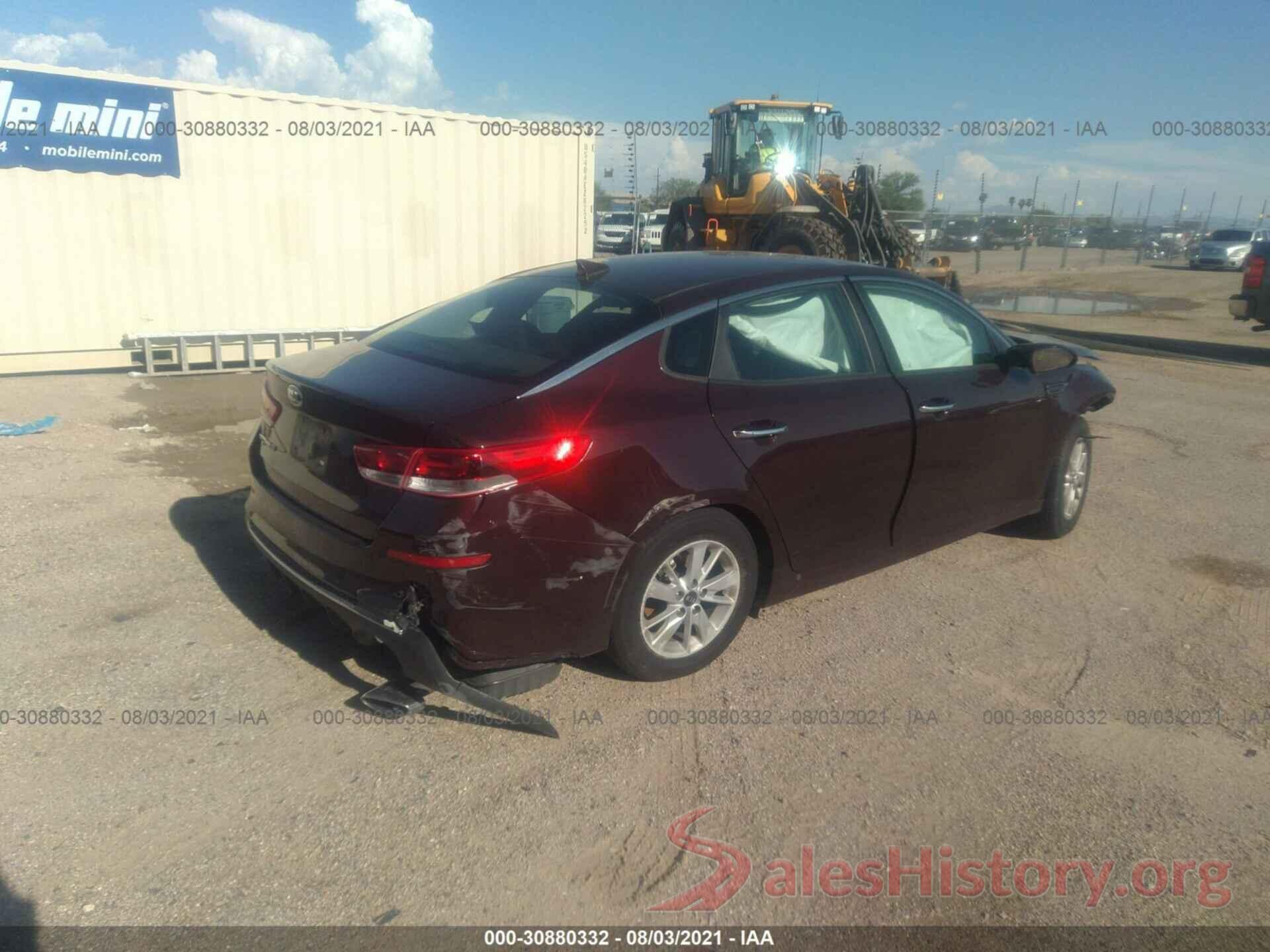 5XXGT4L38KG277239 2019 KIA OPTIMA