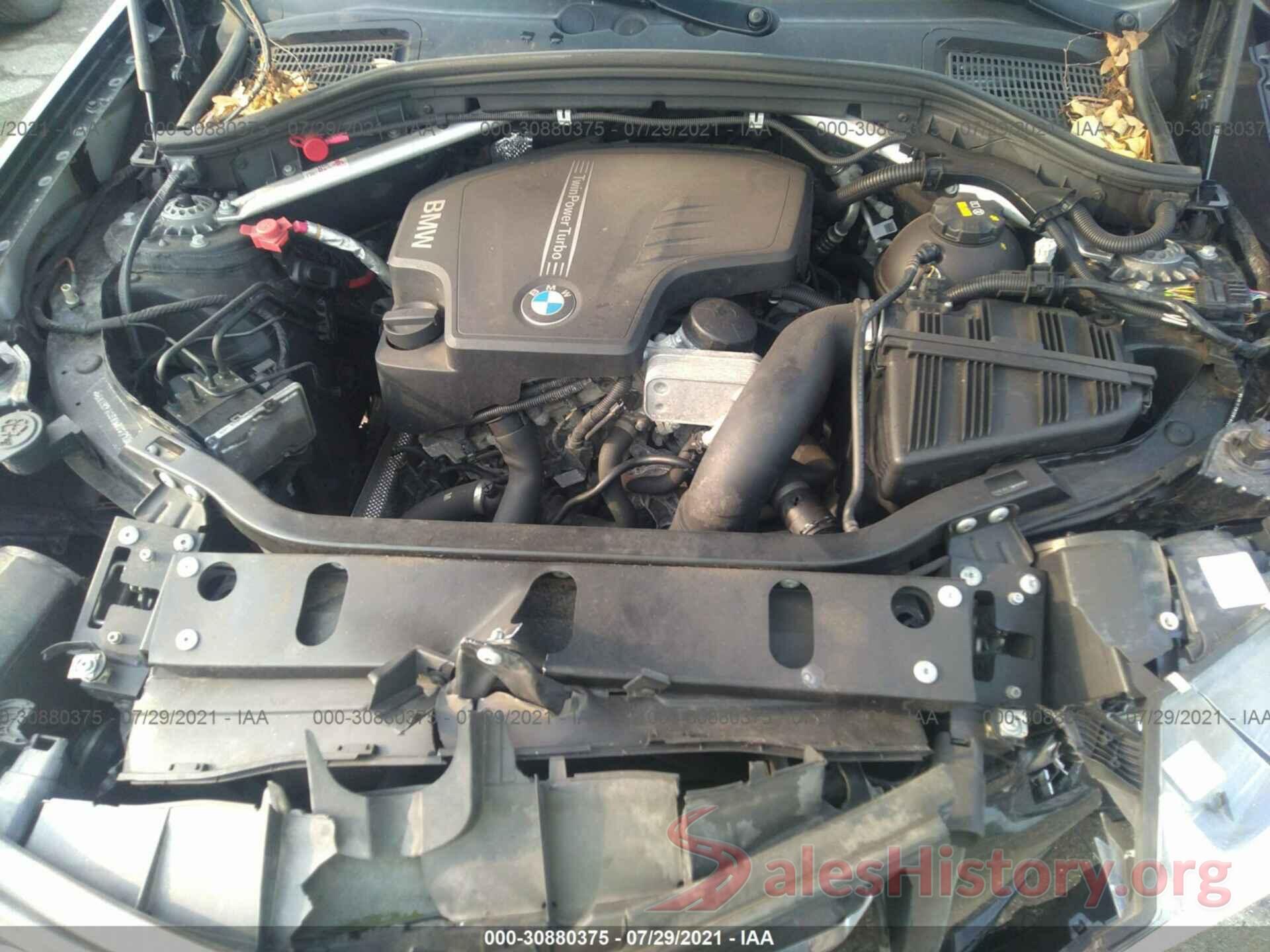 5UXWX9C58H0T07136 2017 BMW X3