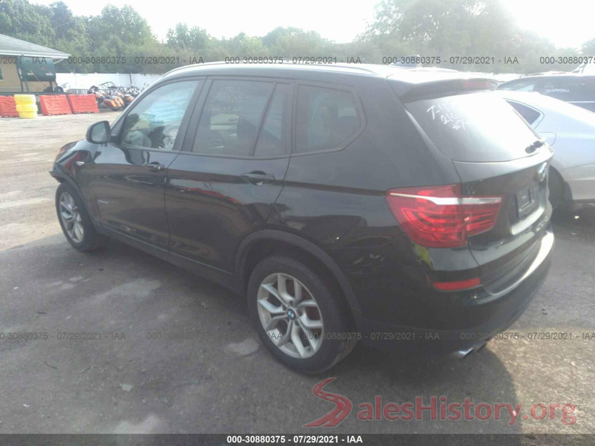 5UXWX9C58H0T07136 2017 BMW X3